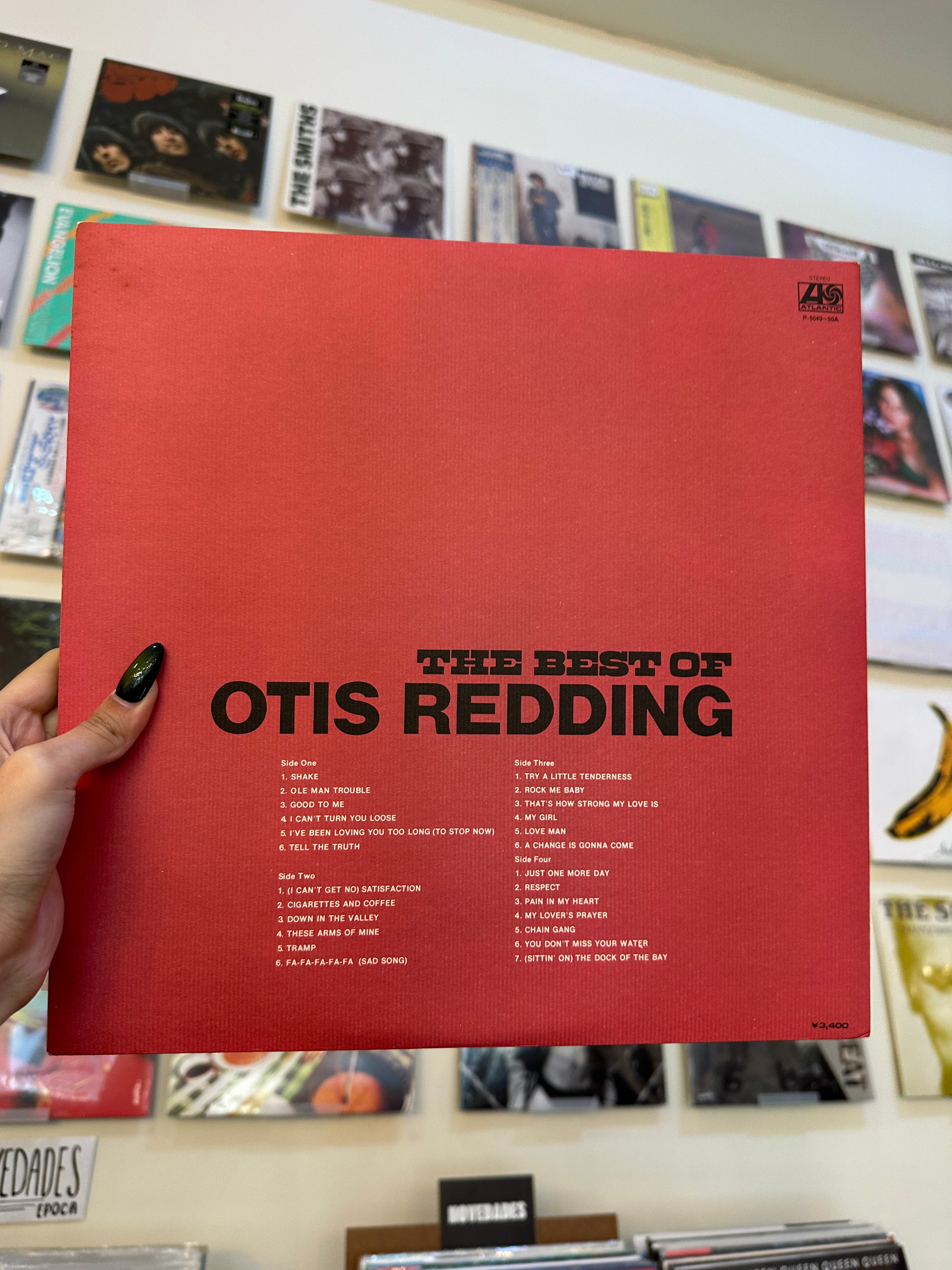 Otis Redding  – The Best Of Otis Reddin (JP-1972)