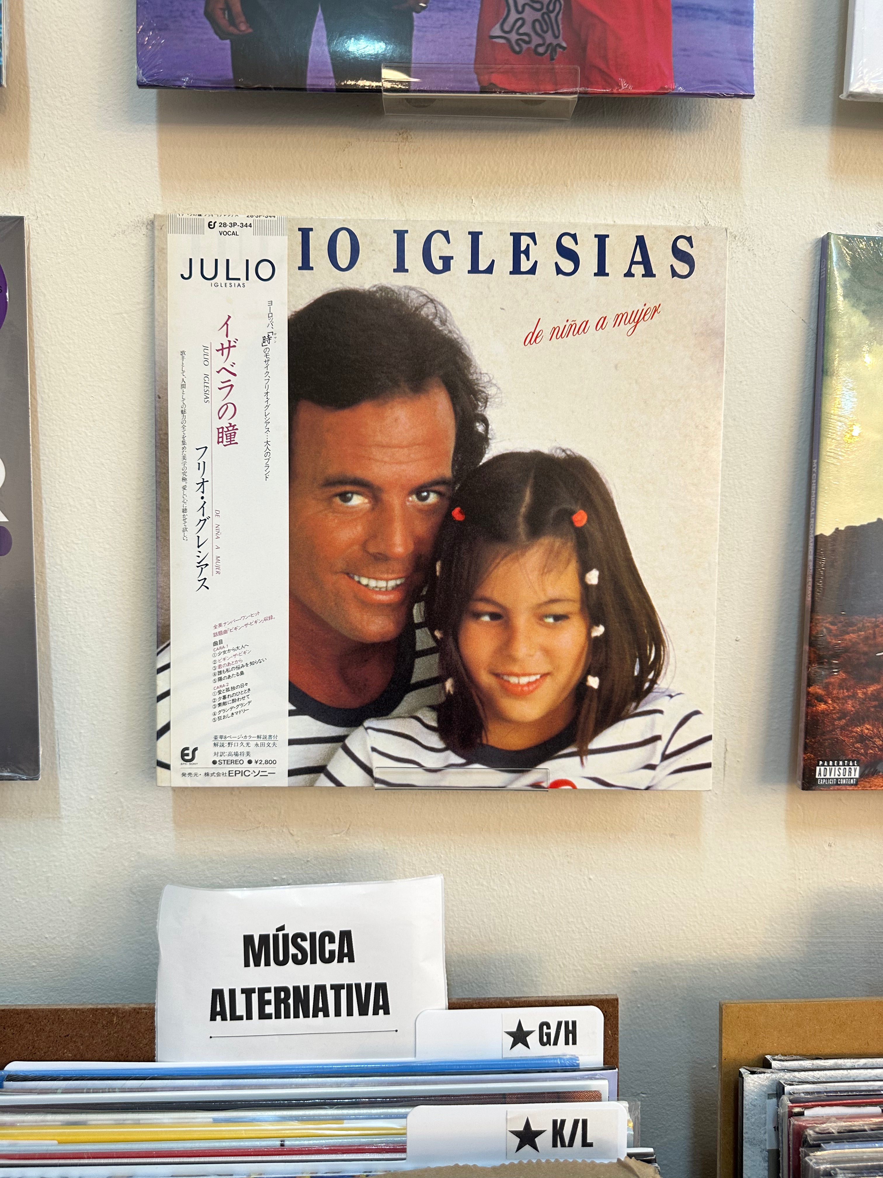 Julio Iglesias – De Niña A Mujer (JPN-1981)