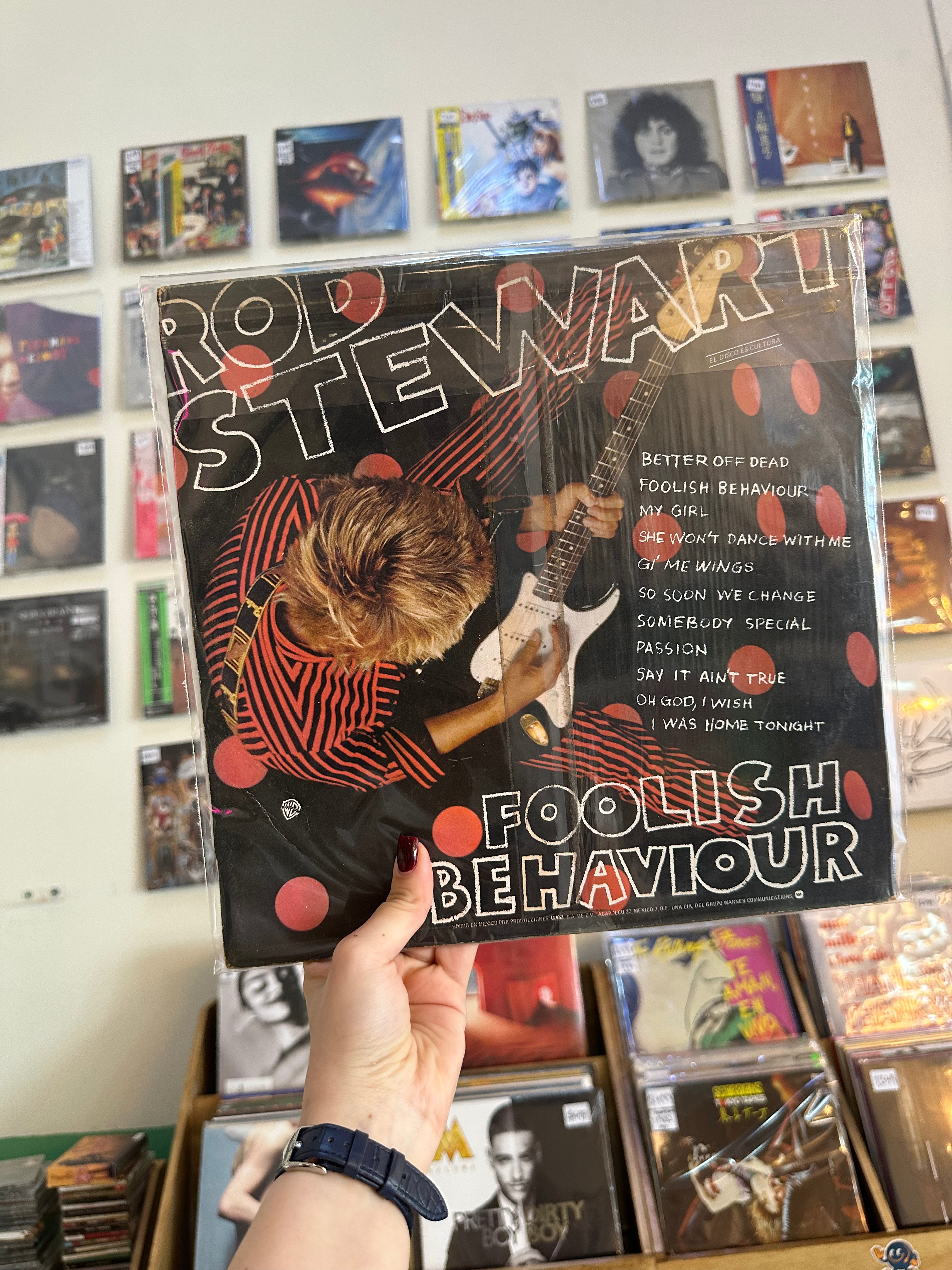 Rod Stewart – Foolish Behaviour = Comportamiento Tonto (MX-1982)