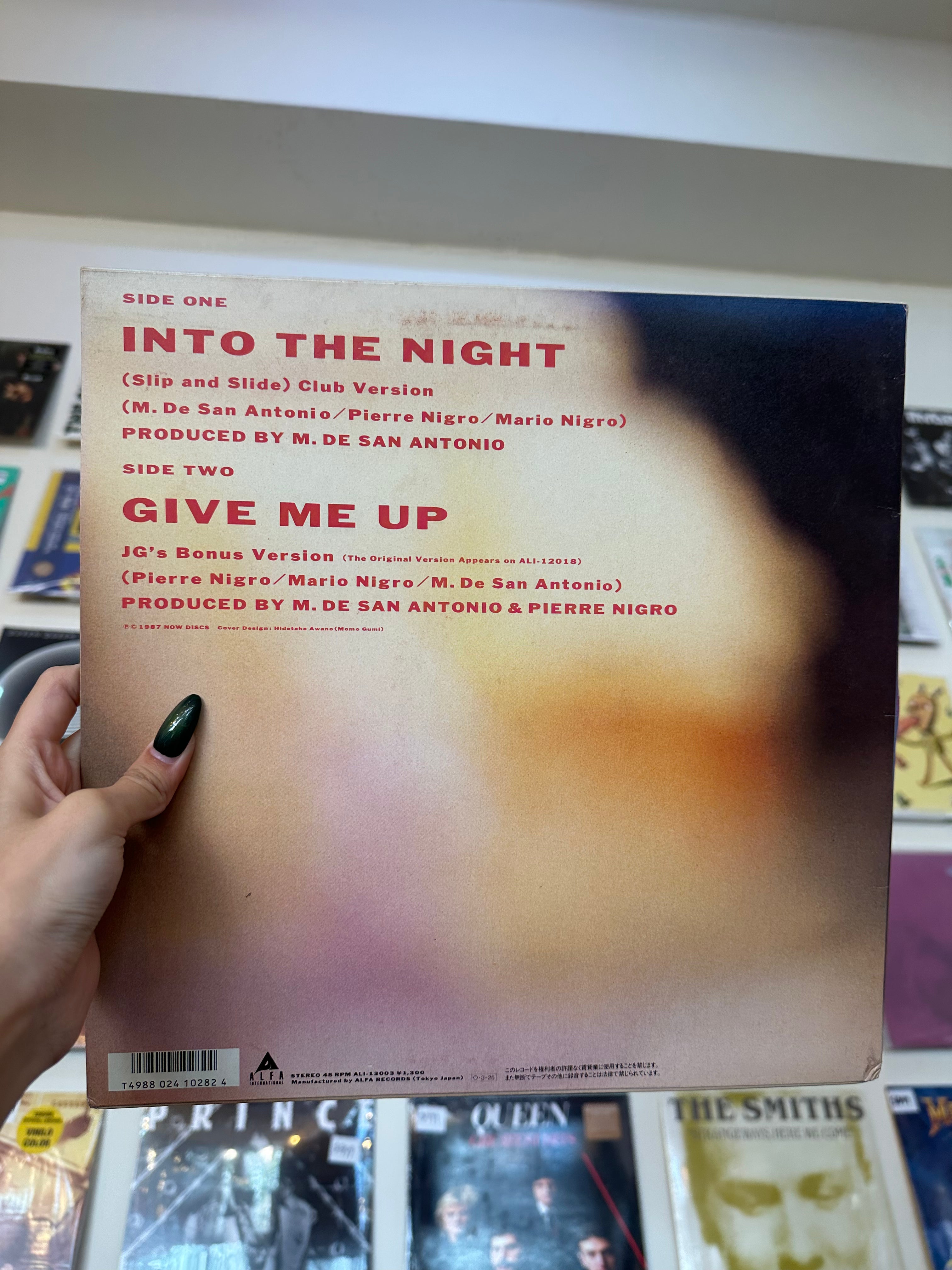 Michael Fortunati – Into The Night / Give Me Up (JP-1987)