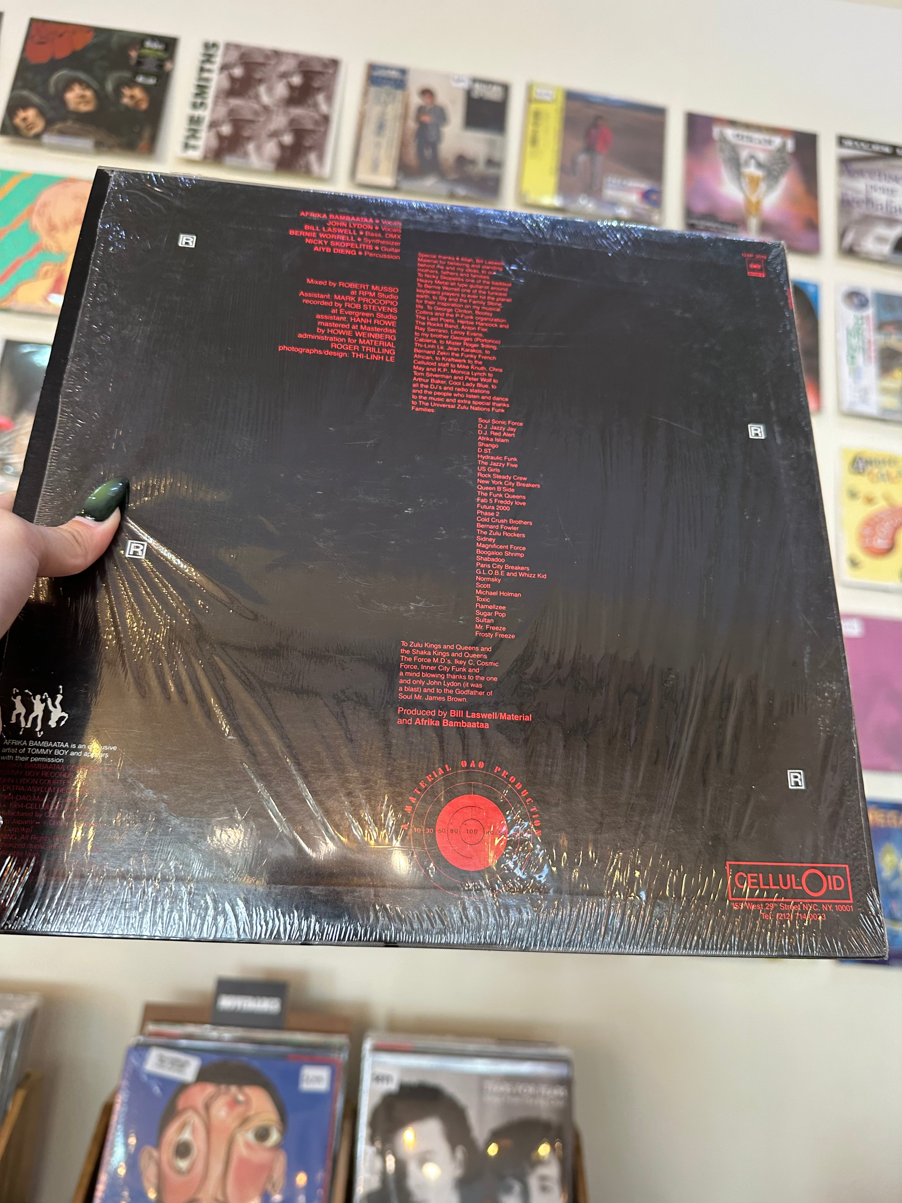 Time Zone Featuring John Lydon & Afrika Bambaataa – World Destruction (JPN-1984)