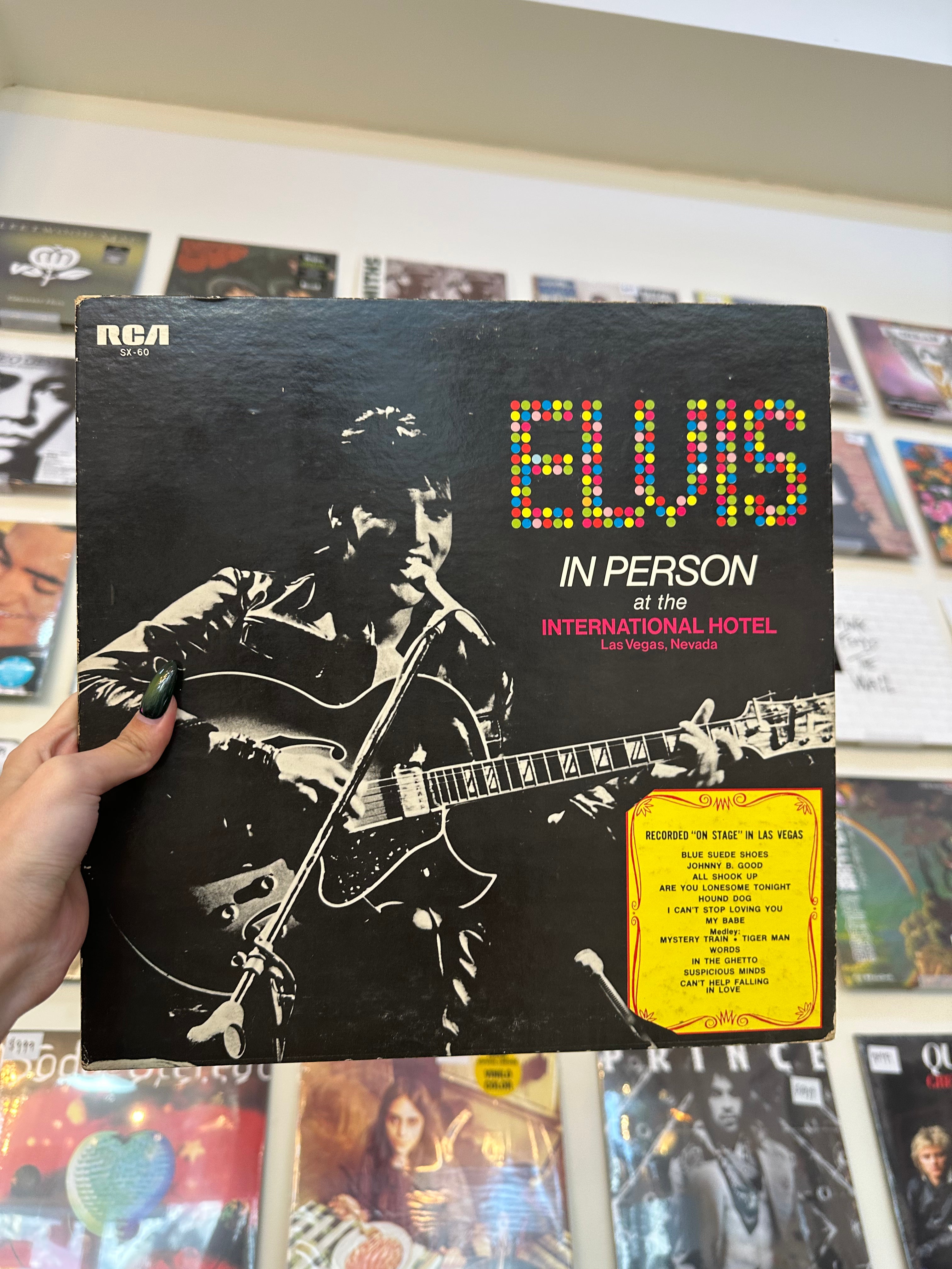 Elvis Presley – Elvis In Person At The International Hotel Las Vegas, Nevada (US-1969)