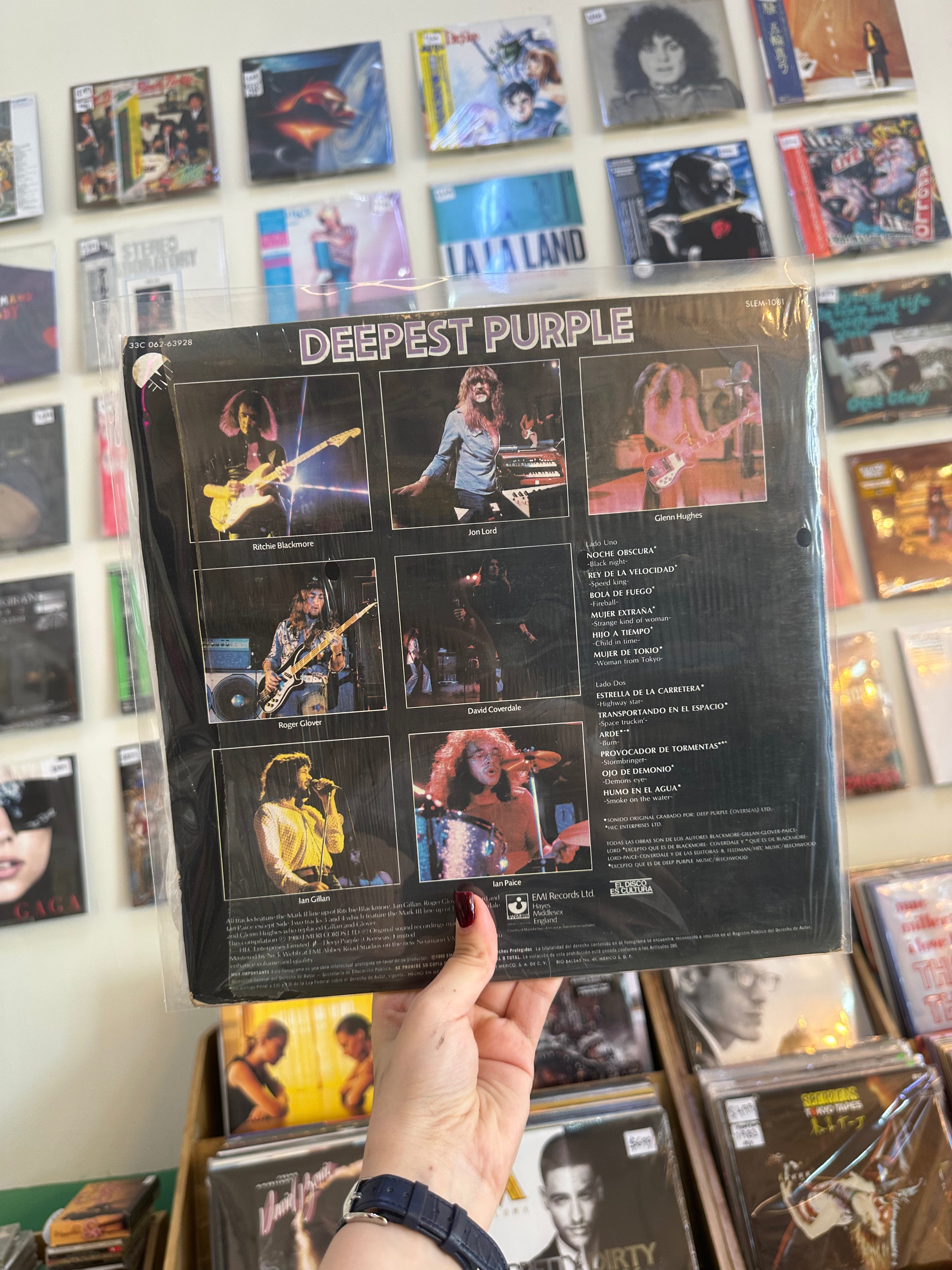 Deep Purple – Deepest Purple - The Very Best Of Deep Purple (MX-1981)
