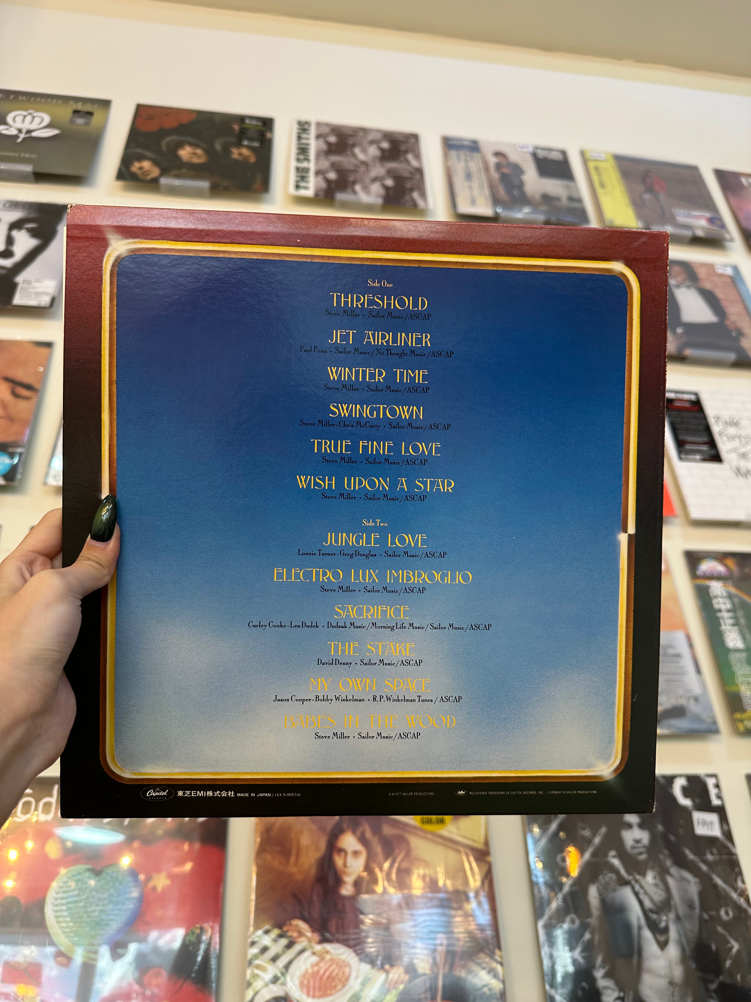 Steve Miller Band – Book Of Dreams (JP-1977)