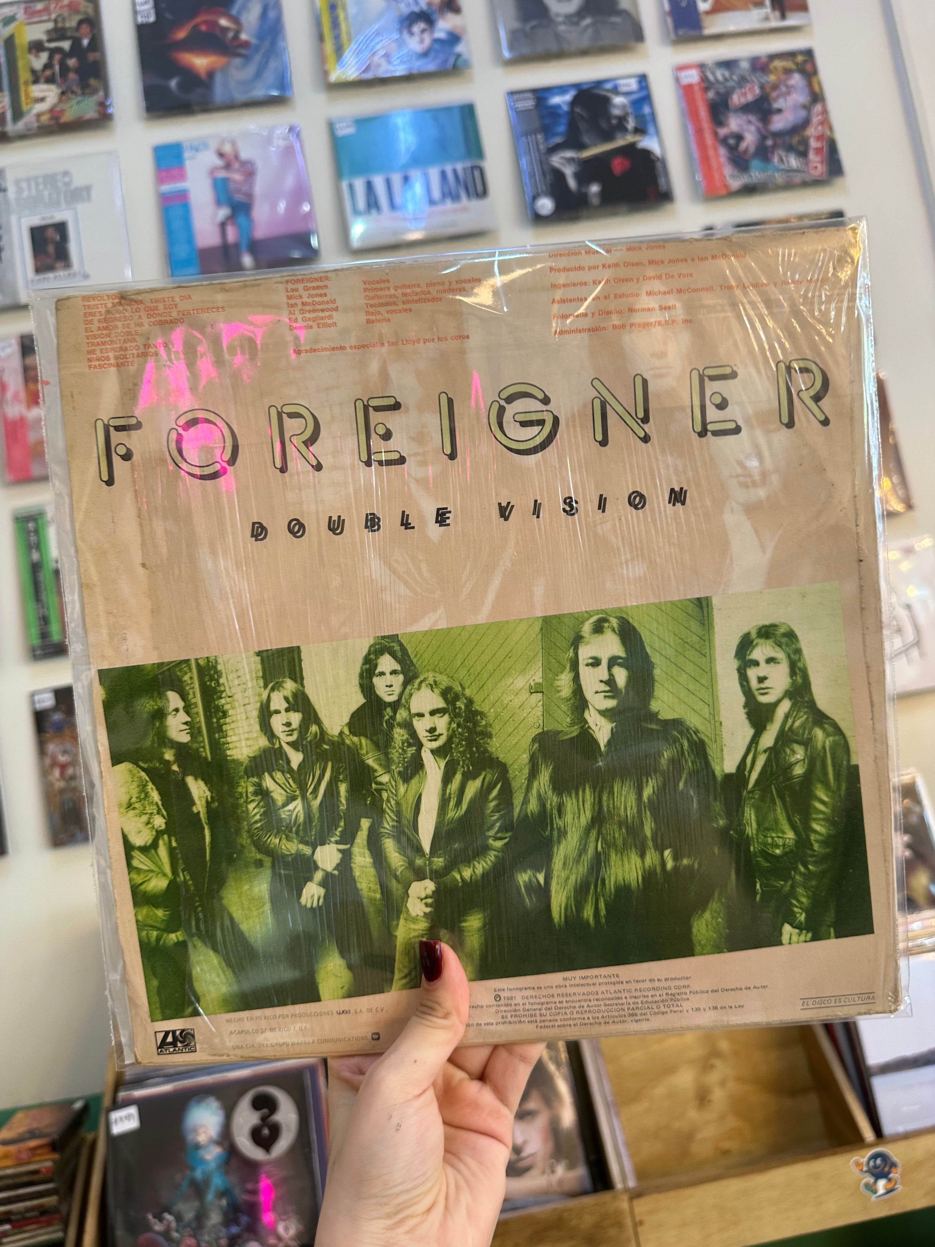 Foreigner – Double Vision = Visión Doble (MX-1981)