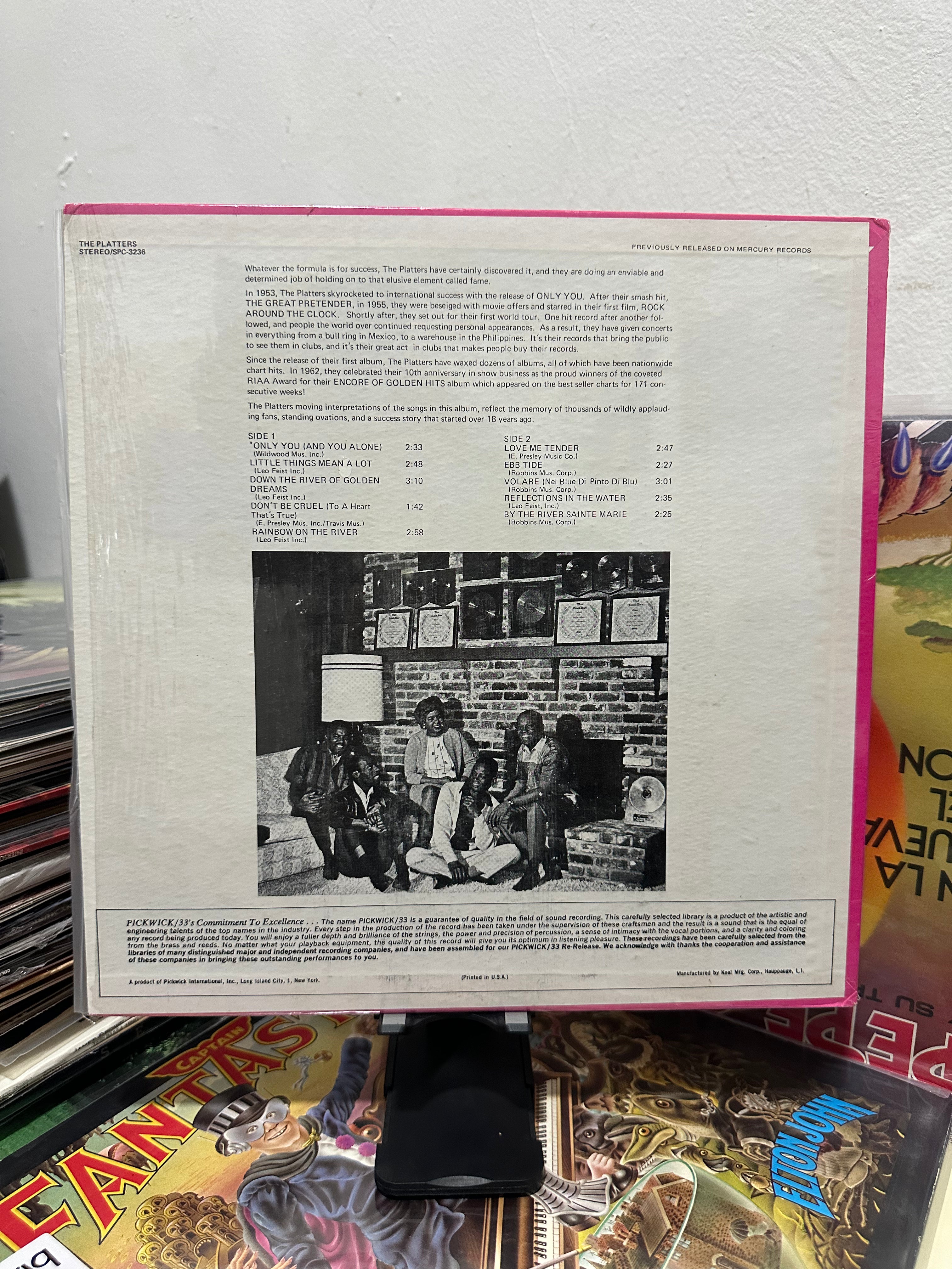 The Platters – Super Hits Of The Platters (USA-1970)