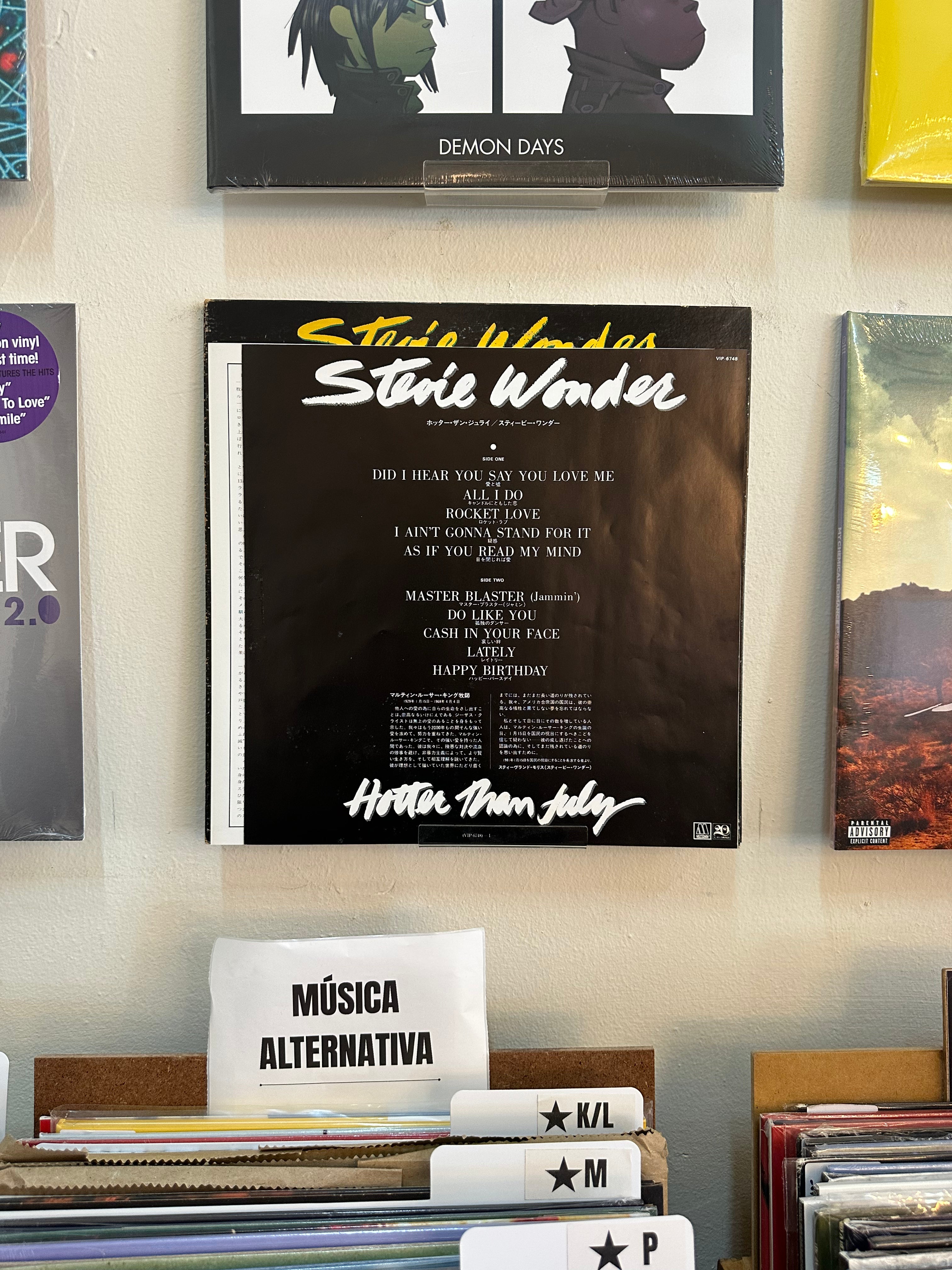Stevie Wonder – Hotter Than July (JPN-1980)