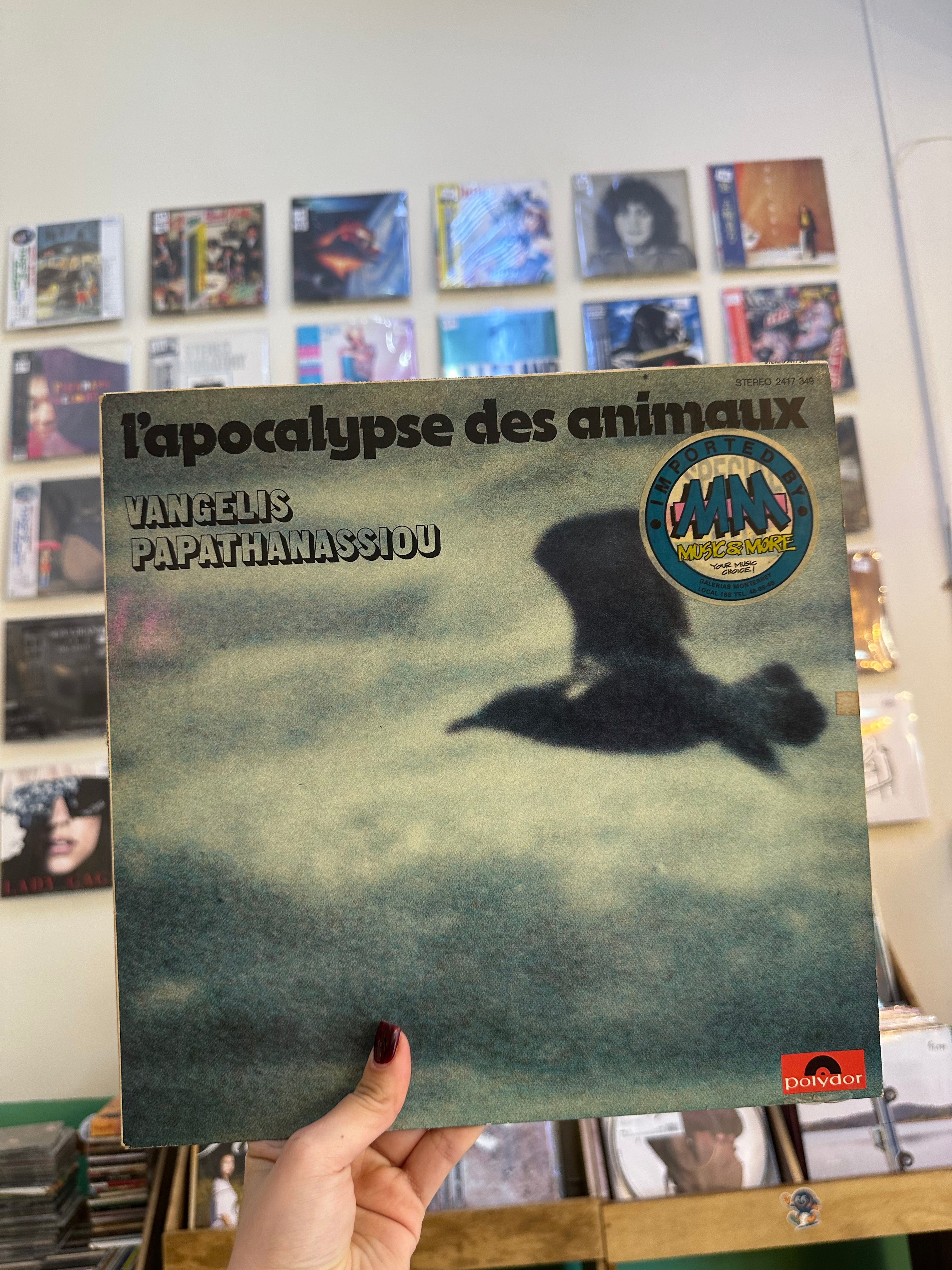 Vangelis Papathanassiou – L'Apocalypse Des Animaux (ALEMANIA-1983)