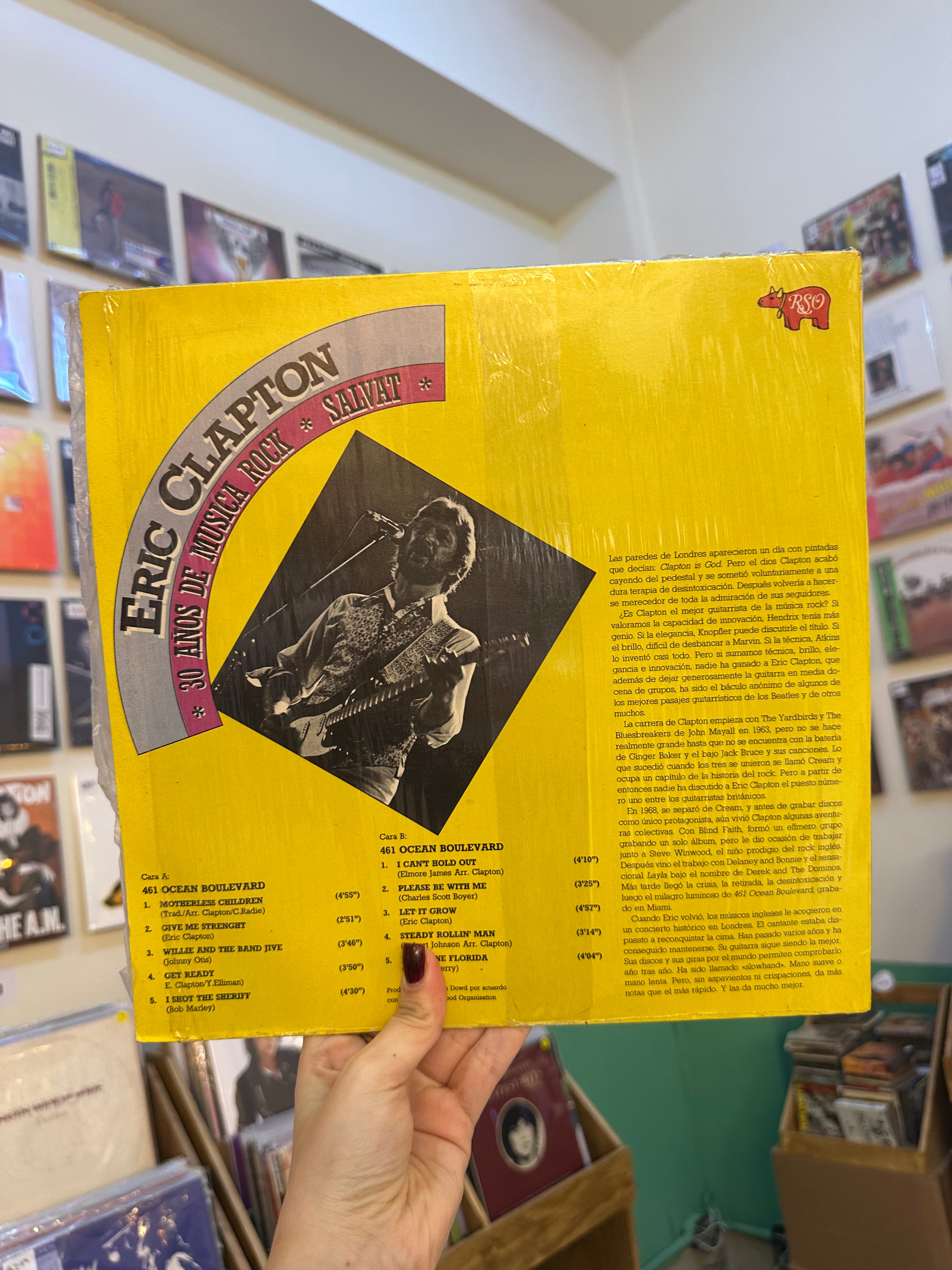 Eric Clapton – 30 Años De Musica Rock- Salvat (MX-1984)