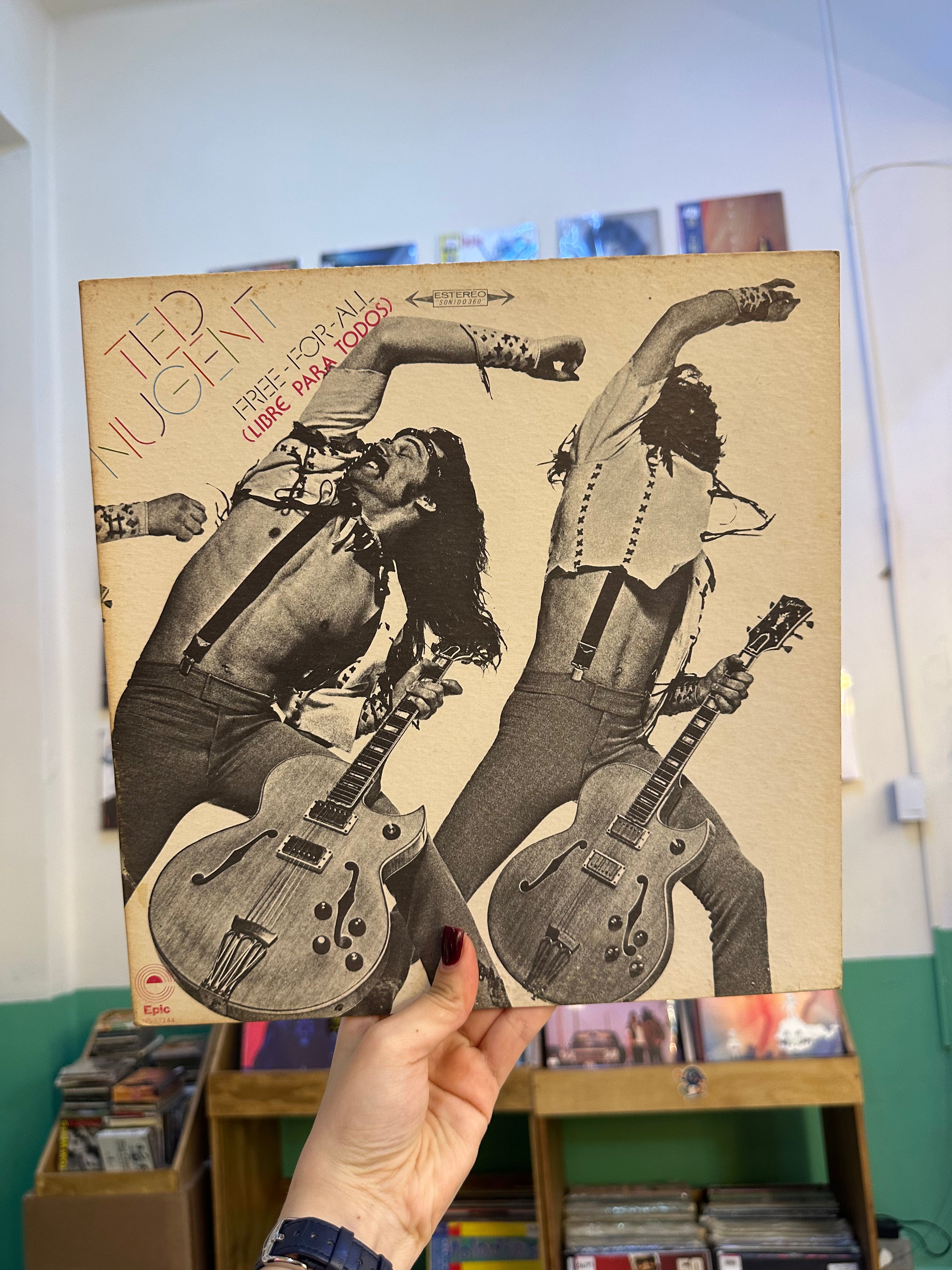 Ted Nugent – Free-For-All = Libre Para Todos (MX-1976)