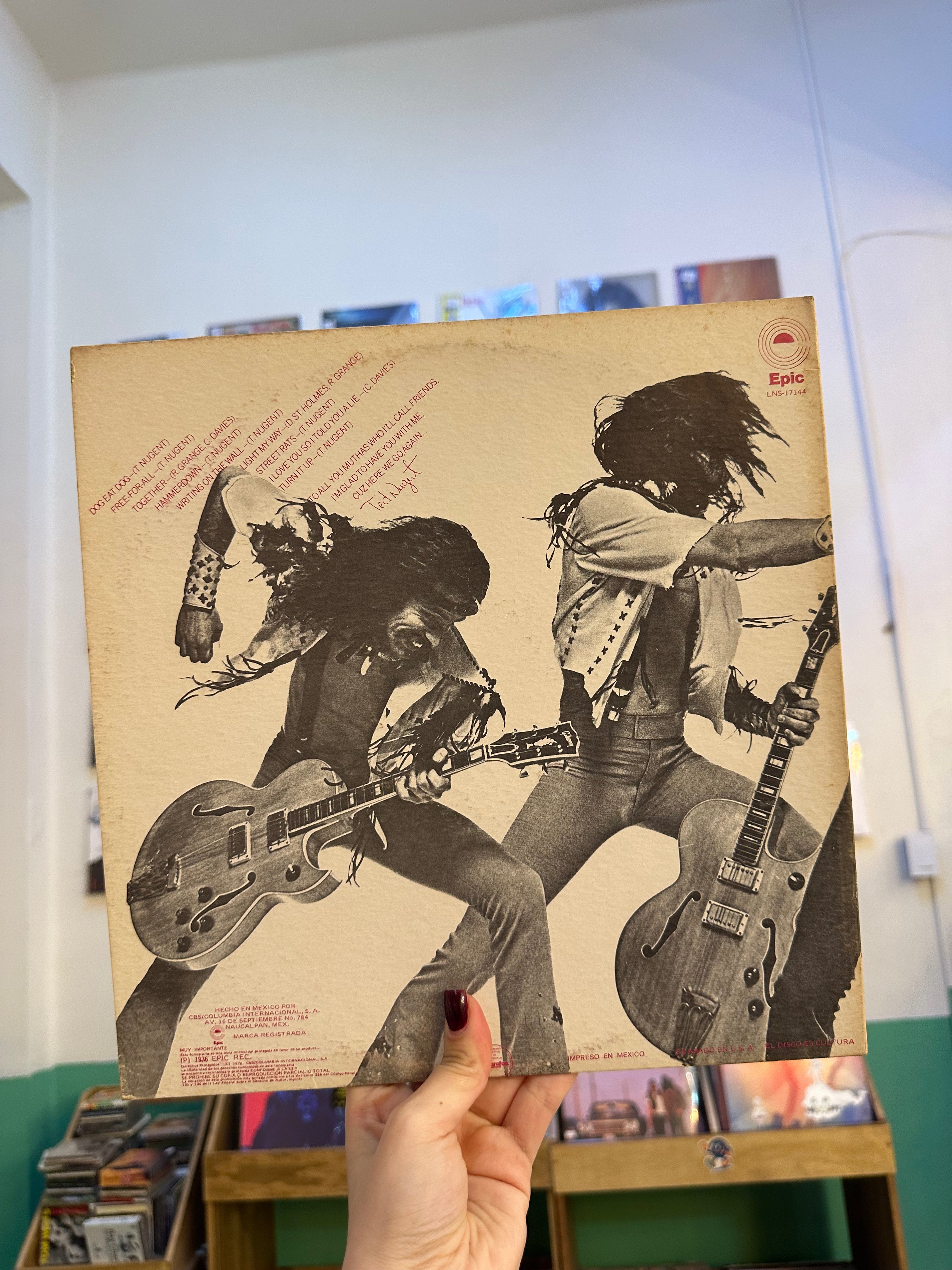Ted Nugent – Free-For-All = Libre Para Todos (MX-1976)