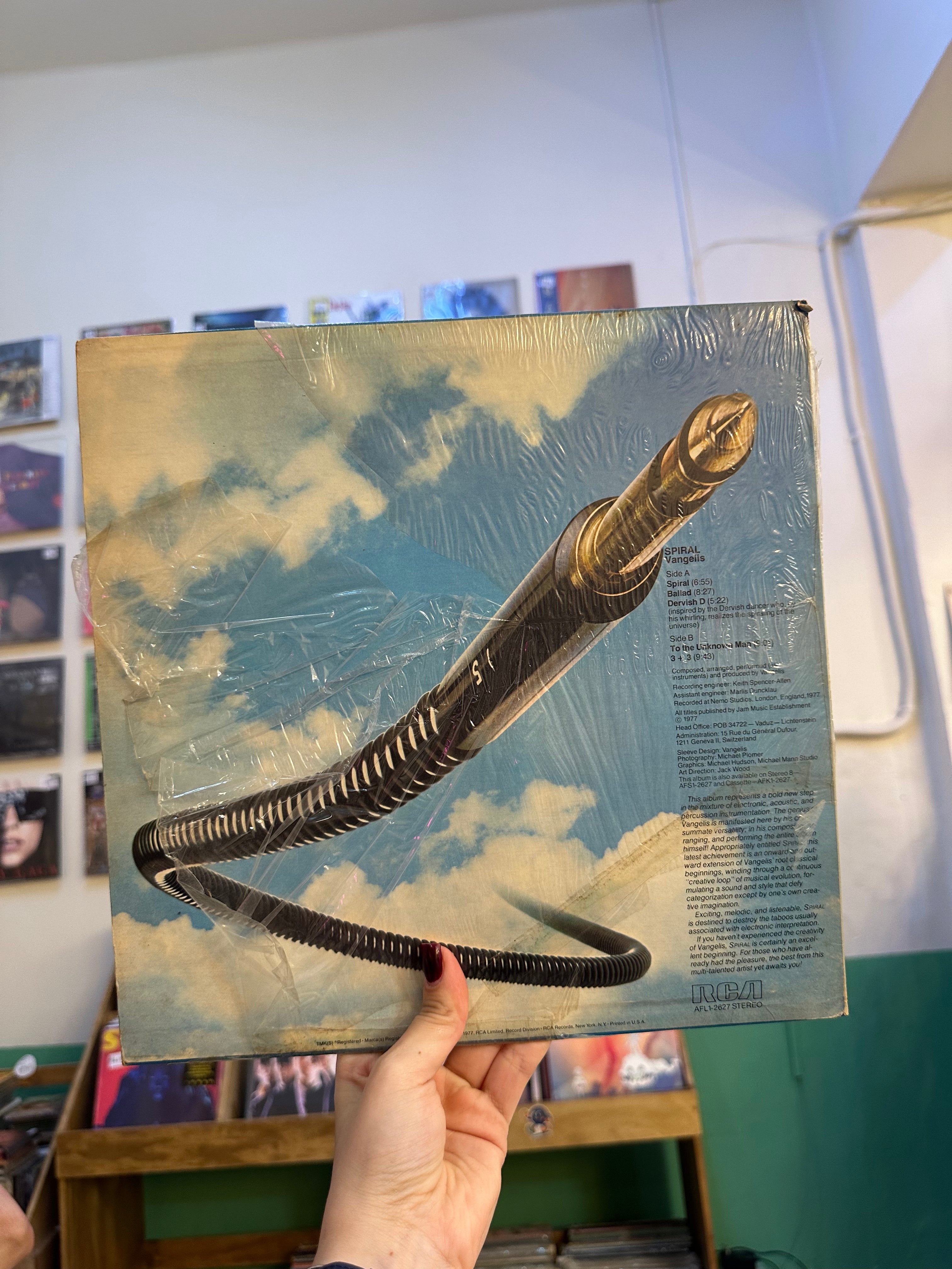Vangelis – Spiral (USA-1977)