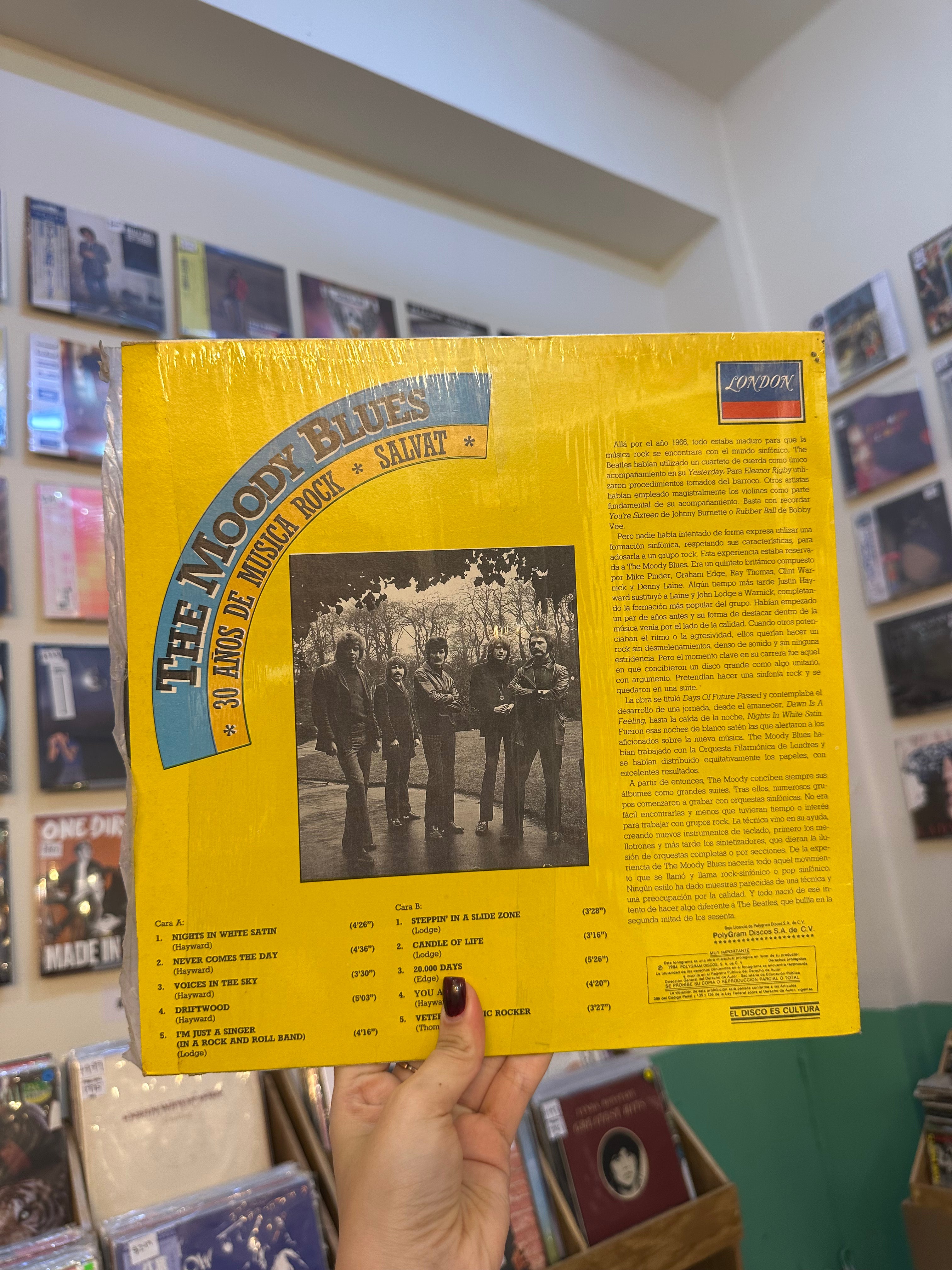 The Moody Blues – 30 Años De Música Rock (MX-1984)
