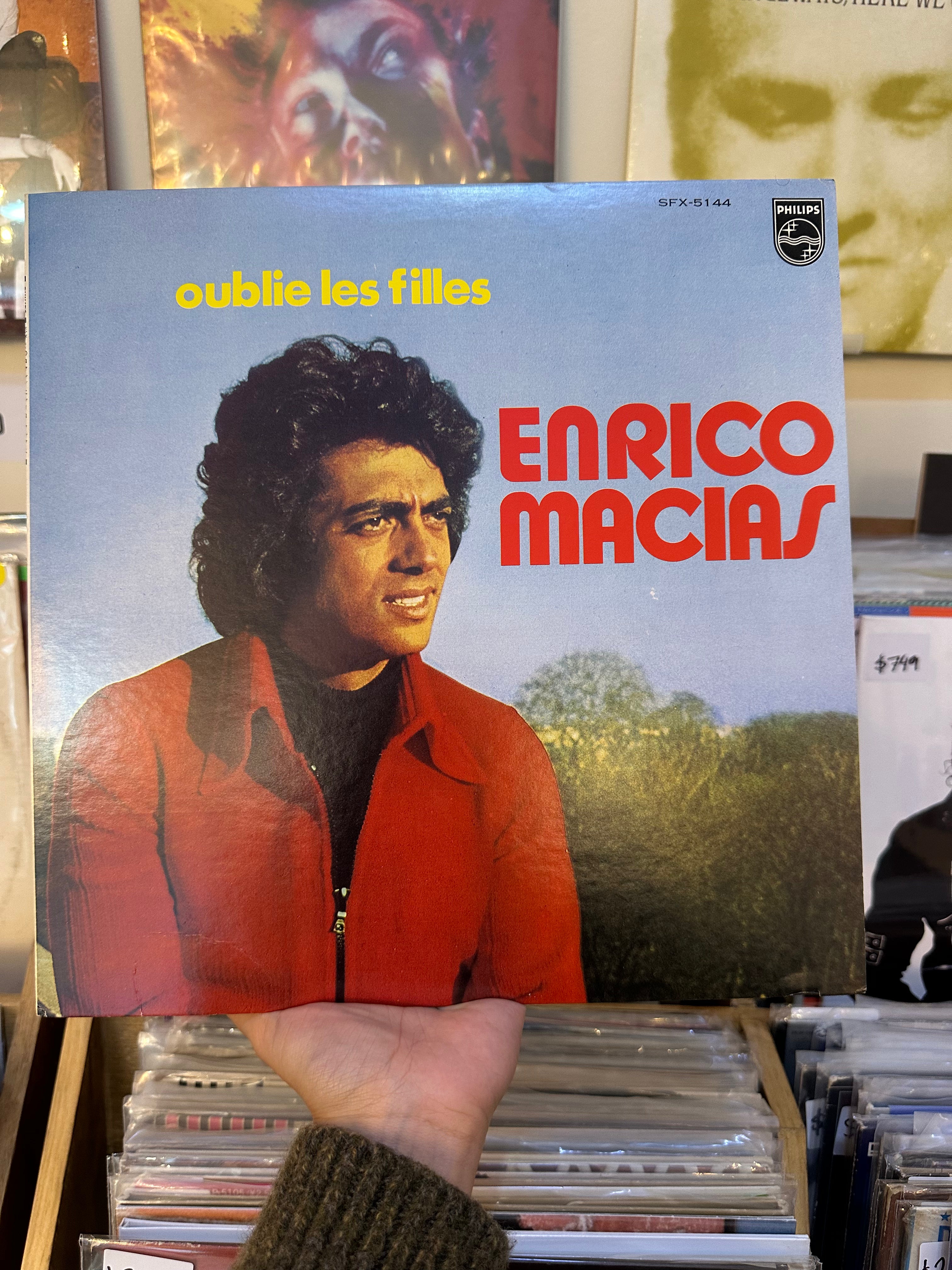 Enrico Macias – Oublie Les Filles (JPN 1974)