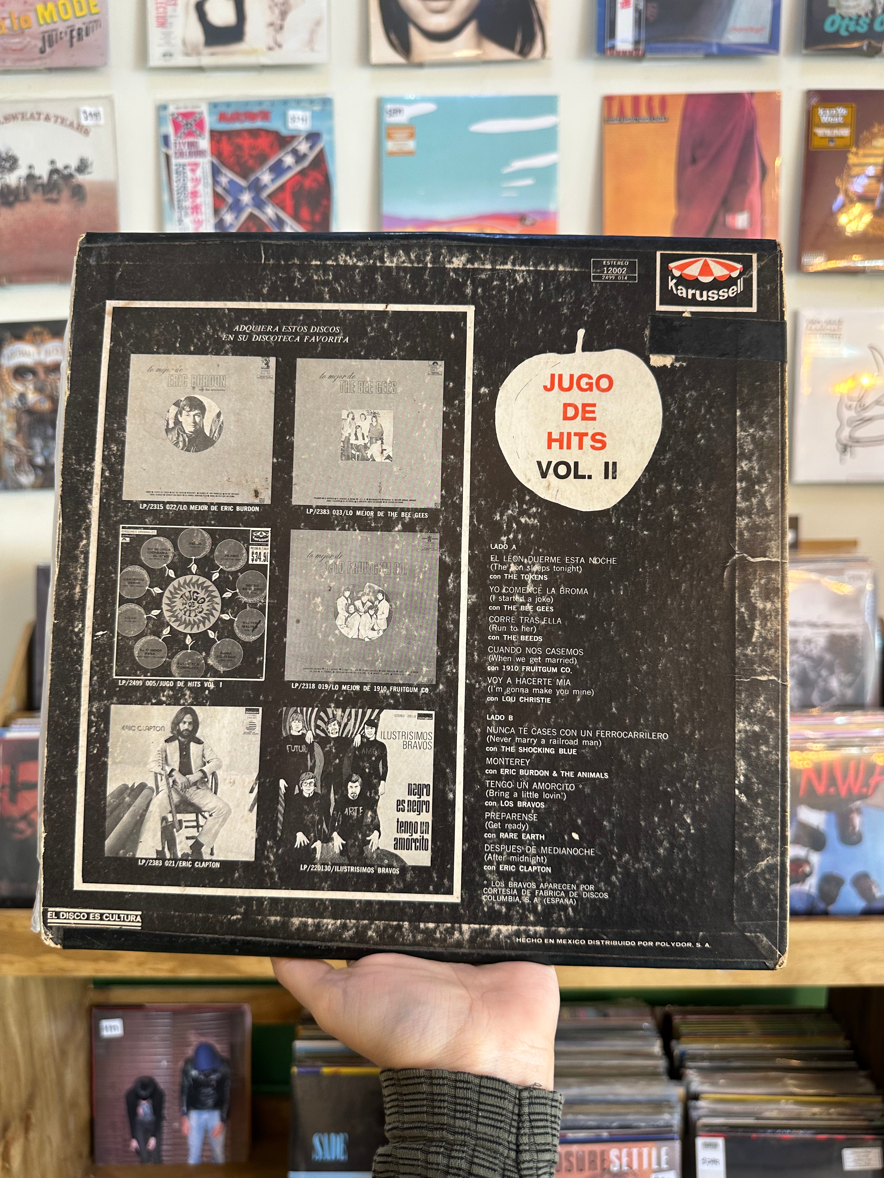 Various – Jugo De Hits, Vol. II (MX-1972)