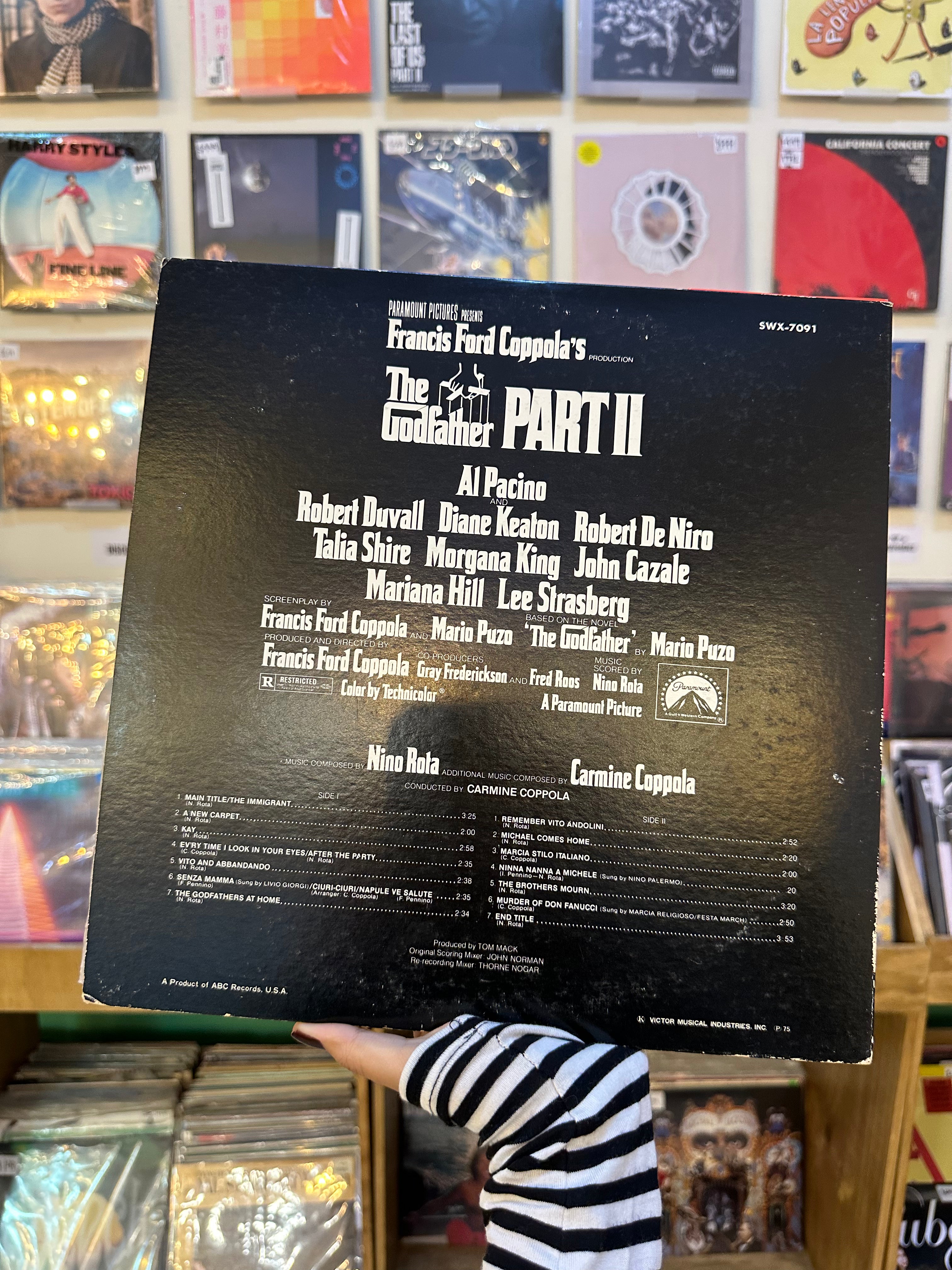 Nino Rota – The Godfather Part II (Original Soundtrack Recording) (JPN-1975)