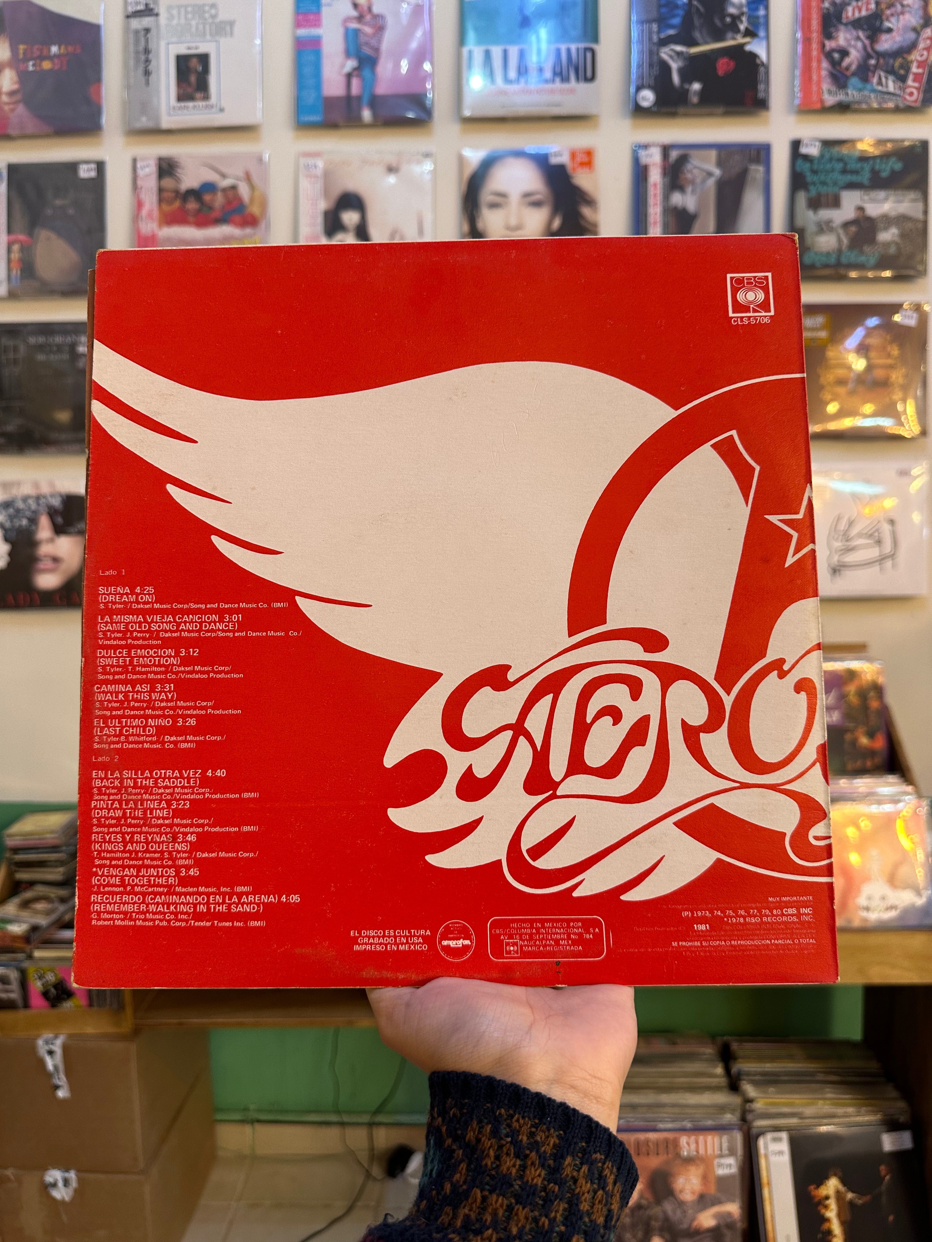 Aerosmith – Aerosmith's Greatest Hits (MX-1981)