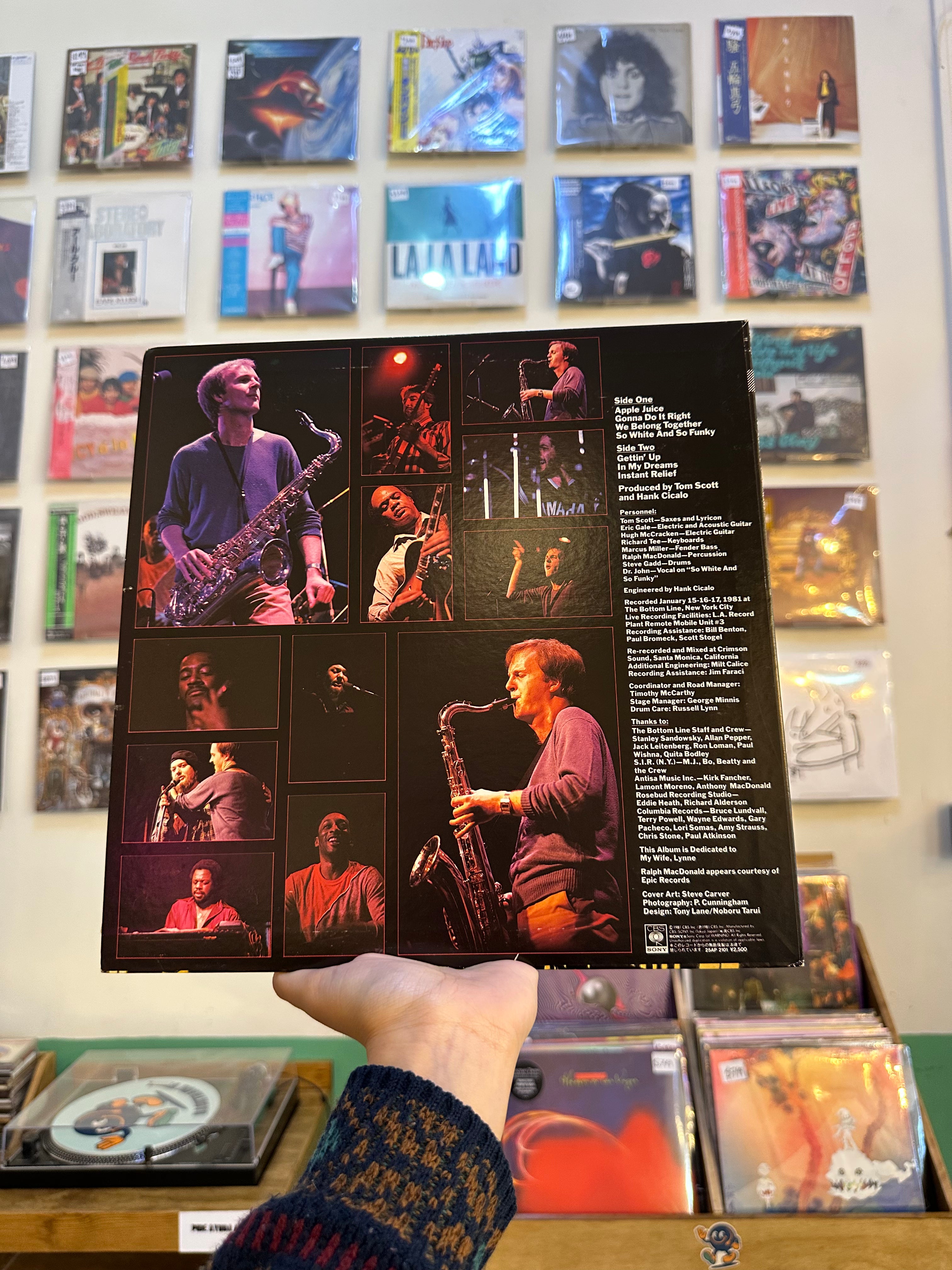 Tom Scott – Apple Juice (JPN-1981)