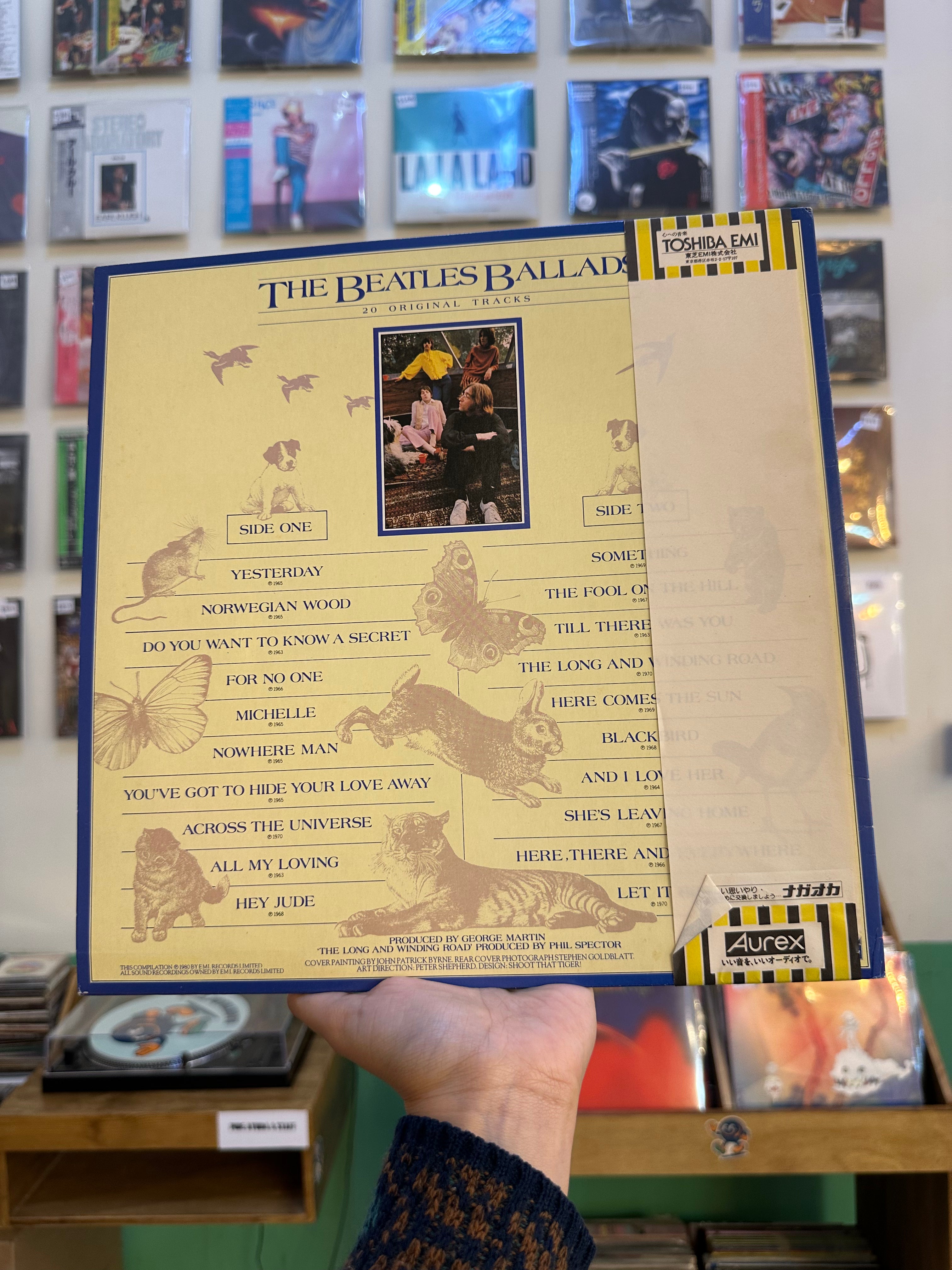 The Beatles – The Beatles Ballads (20 Original Tracks) (JPN-1980)