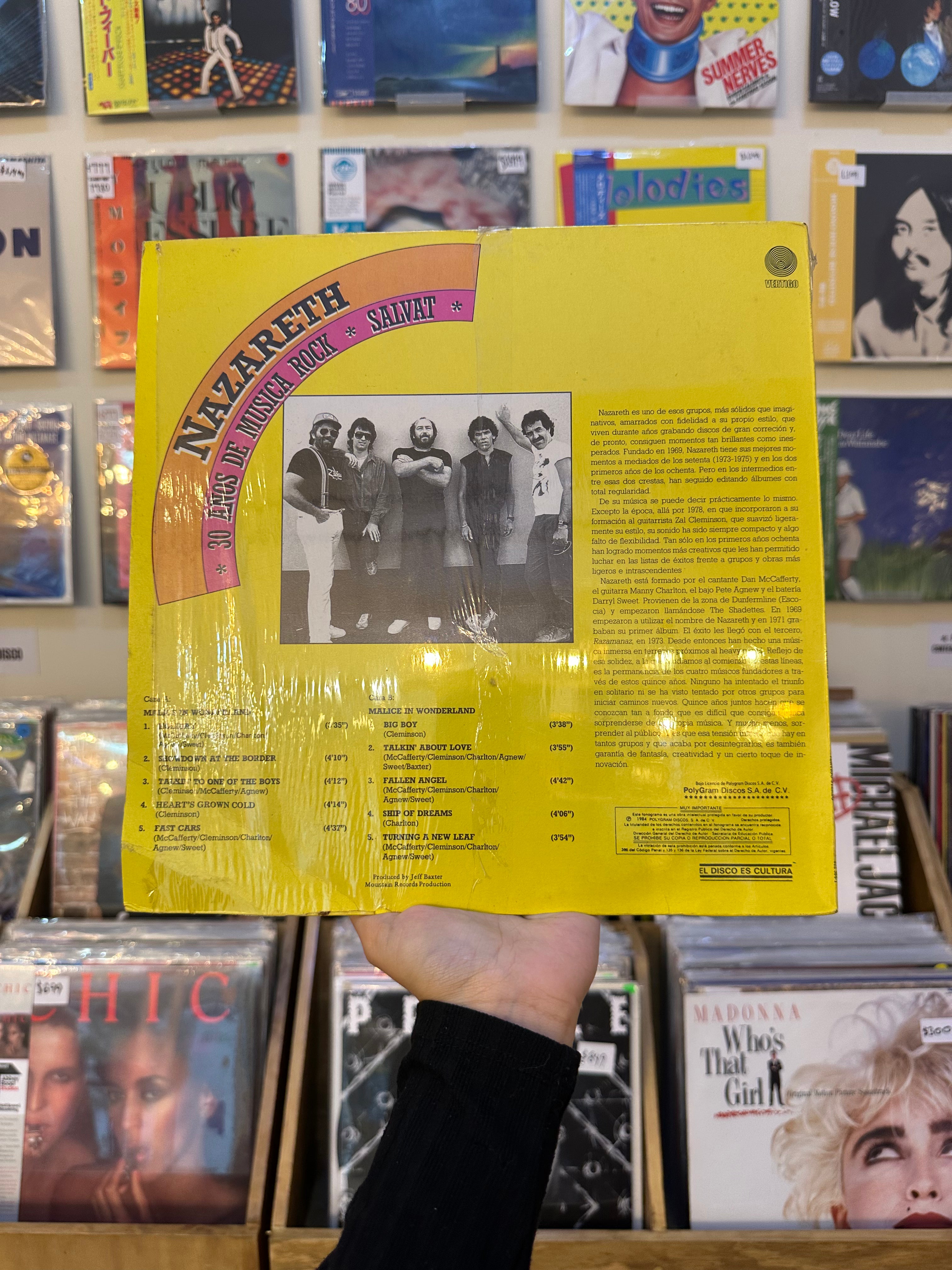Nazareth – Malice In Wonderland (MX-1984)