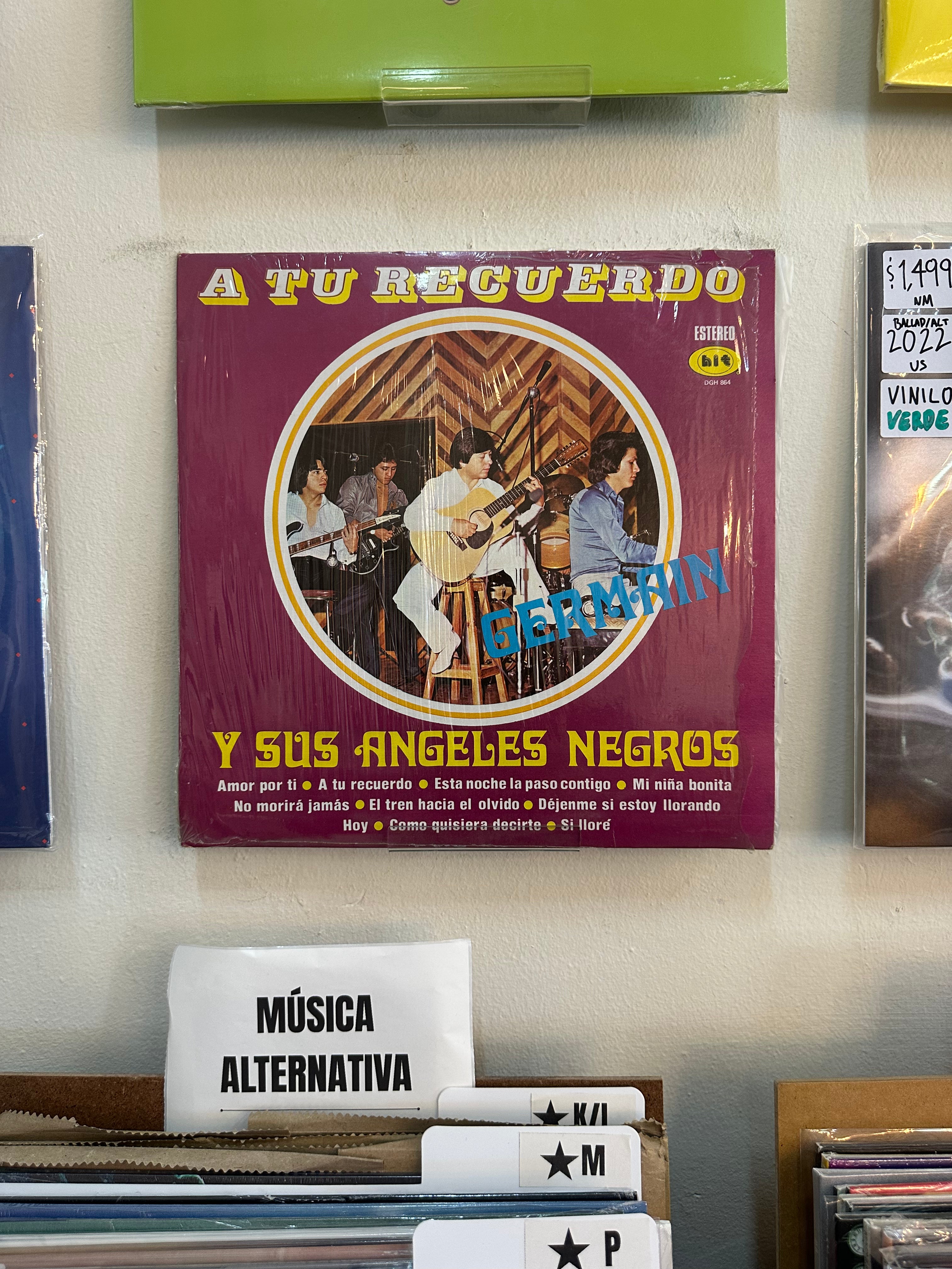 Germain Y Sus Angeles Negros – A Tu Recuerdo (MX-1983)