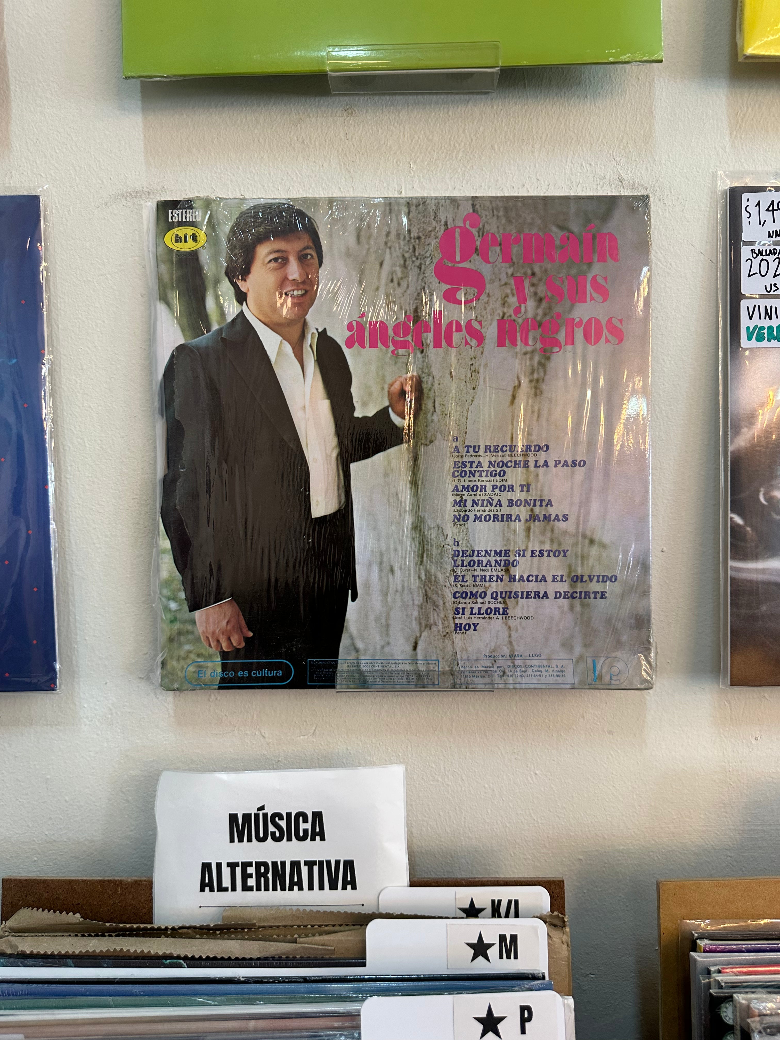 Germain Y Sus Angeles Negros – A Tu Recuerdo (MX-1983)