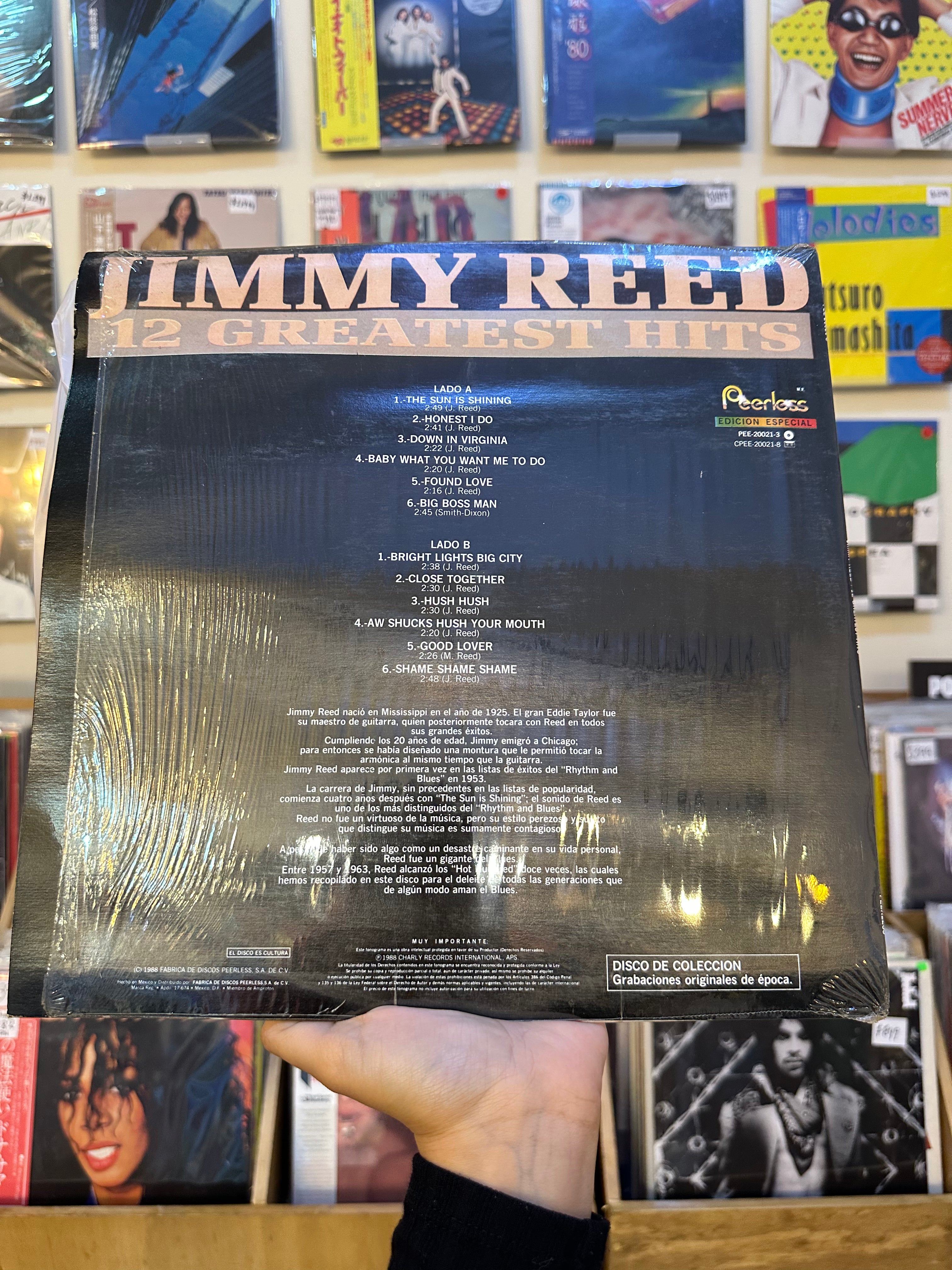 Jimmy Reed – 12 Greatest Hits (MX-1988)