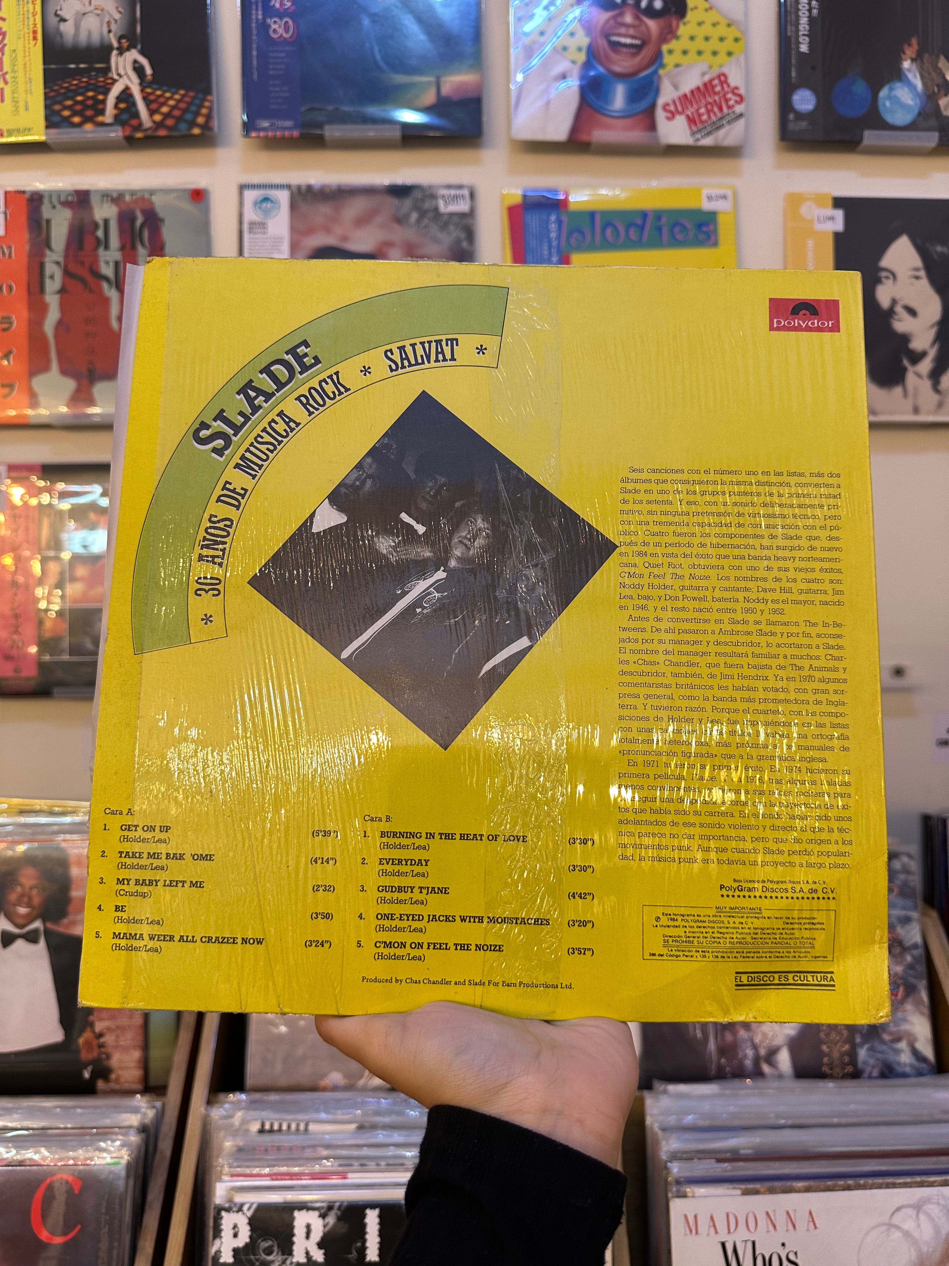 Slade – 30 Años De Musica Rock Salvat (MX-1984)