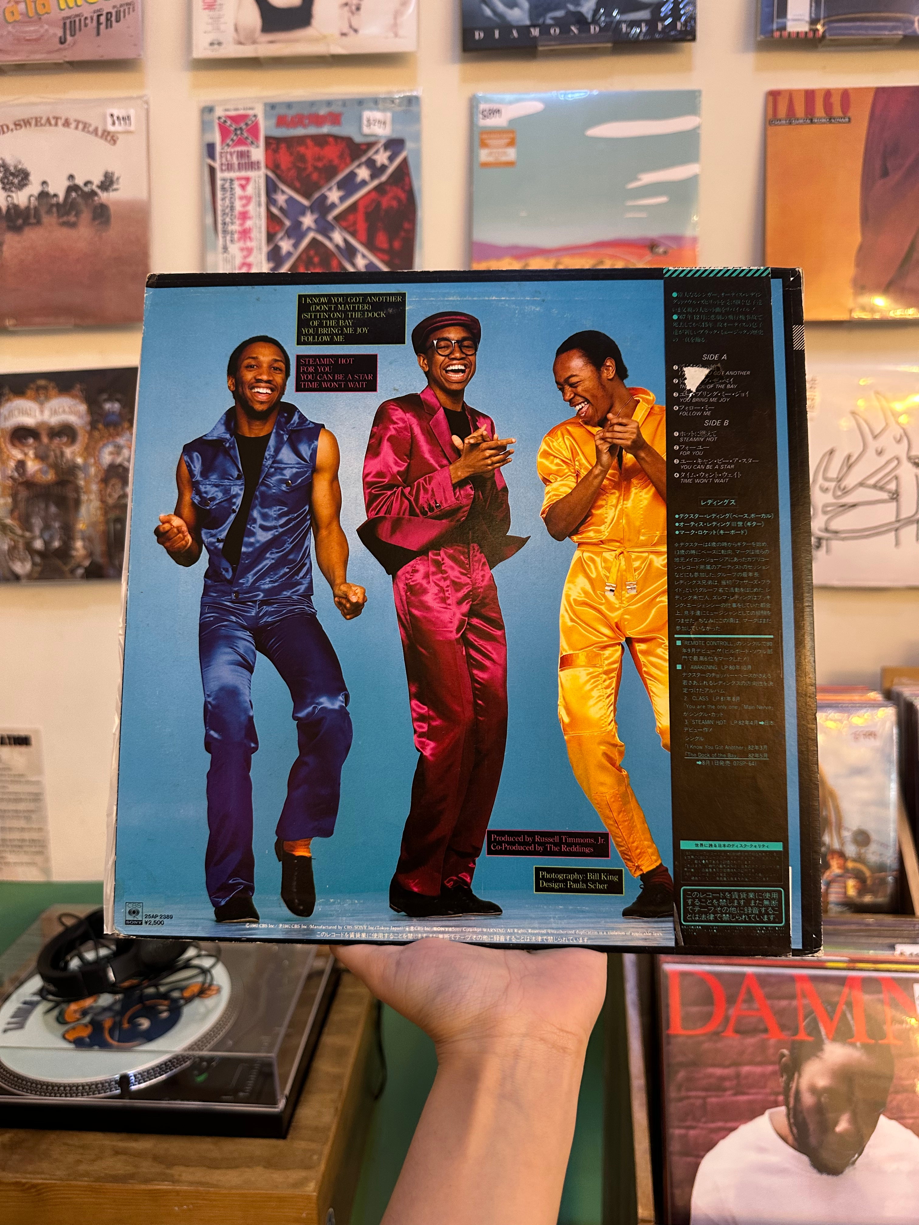 The Reddings – Steamin' Hot (JPN-1982)