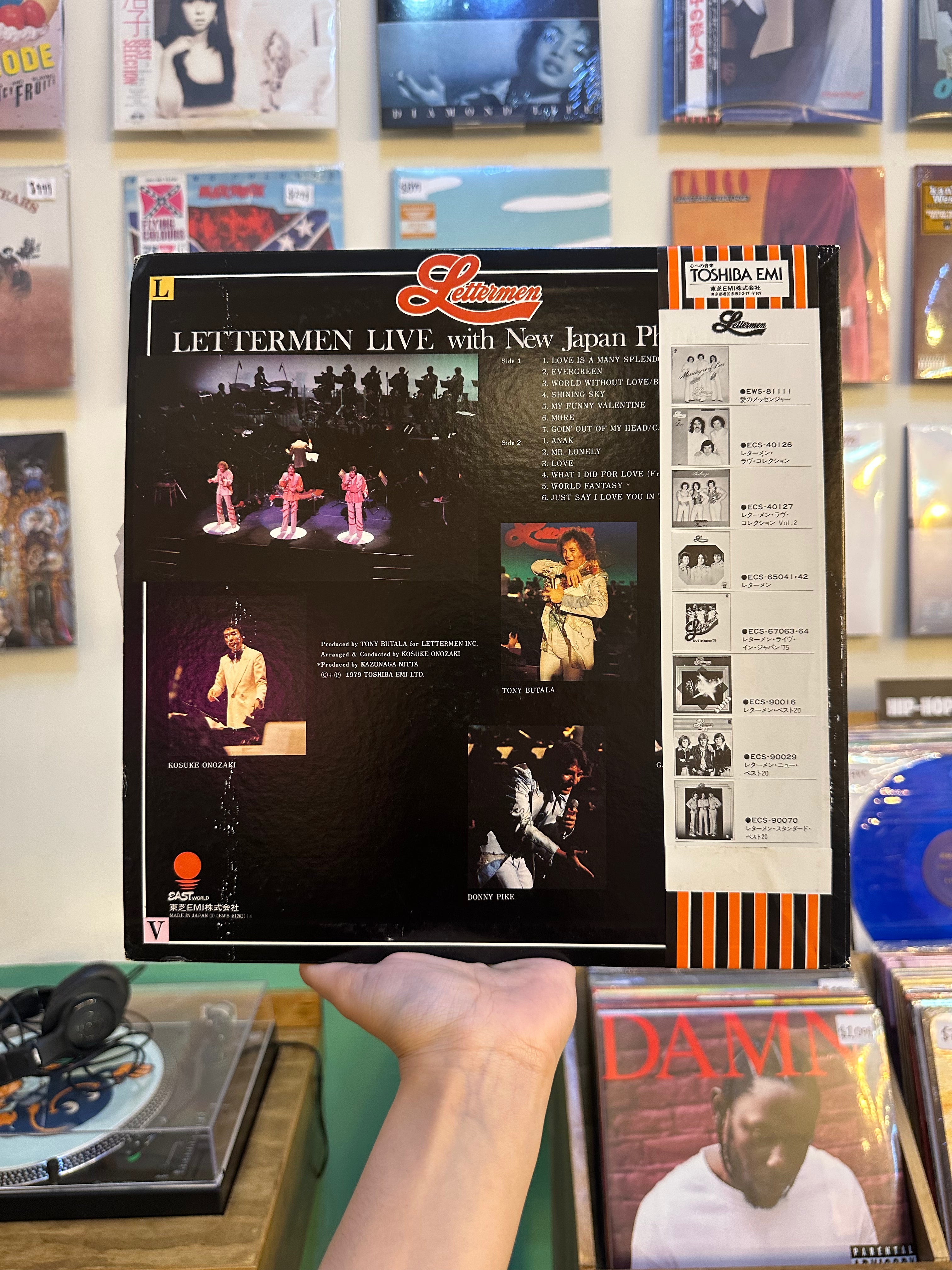 The Lettermen – Lettermen Live With New Japan Philharmonic (JPN-1979)