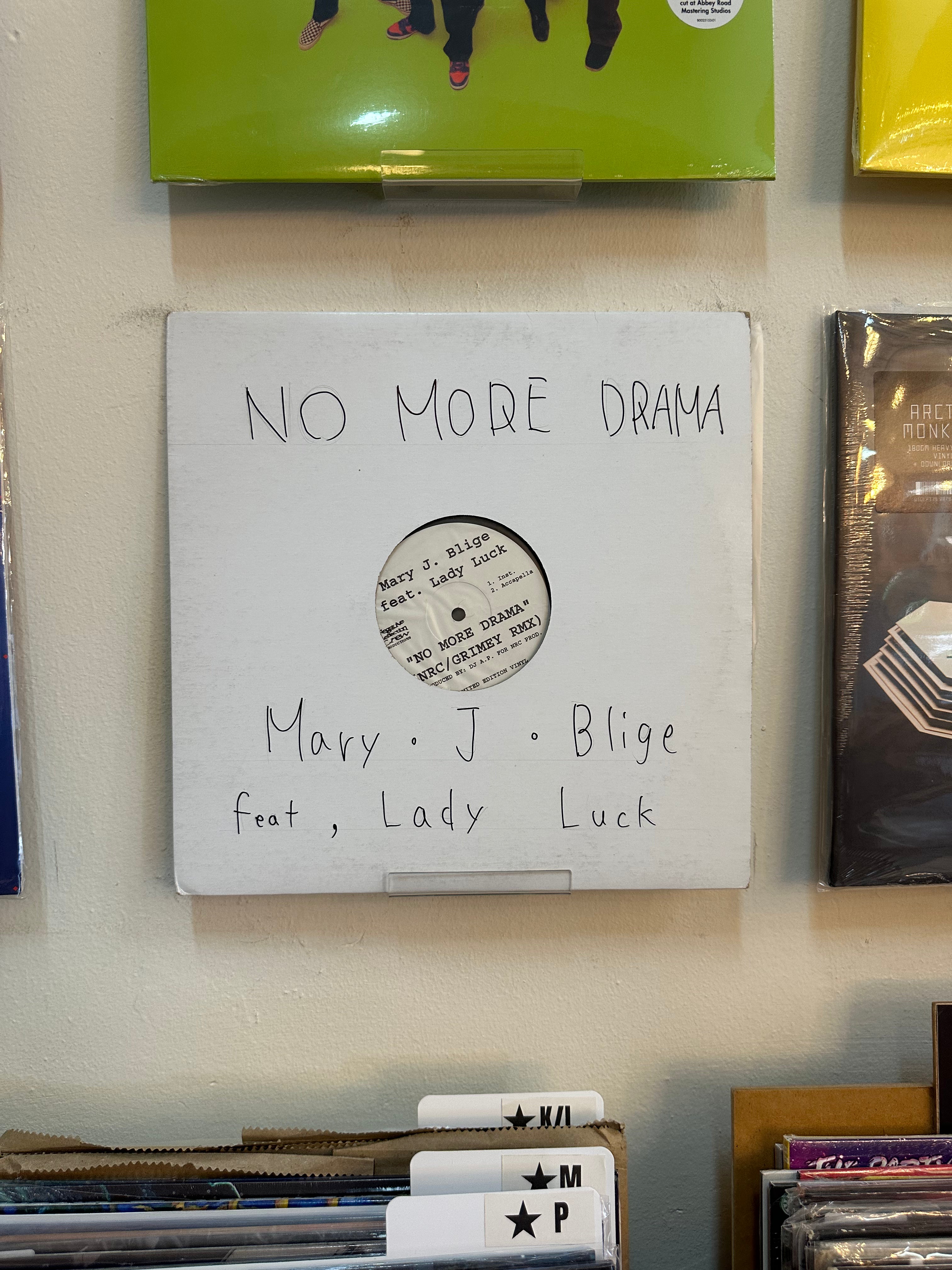 Mary J. Blige Featuring Lady Luck – "No More Drama" (NRC/Grimey Rmx) (USA-2002)