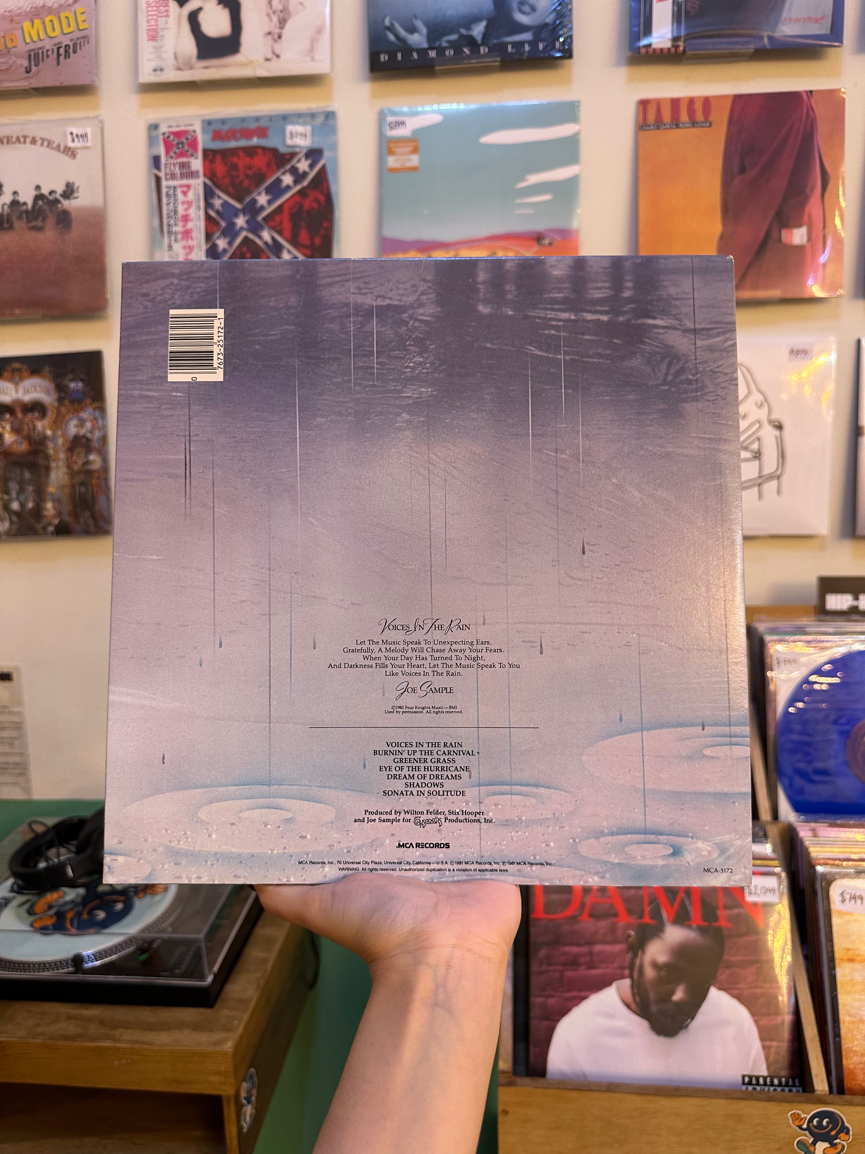 Joe Sample – Voices In The Rain (JPN-1981)