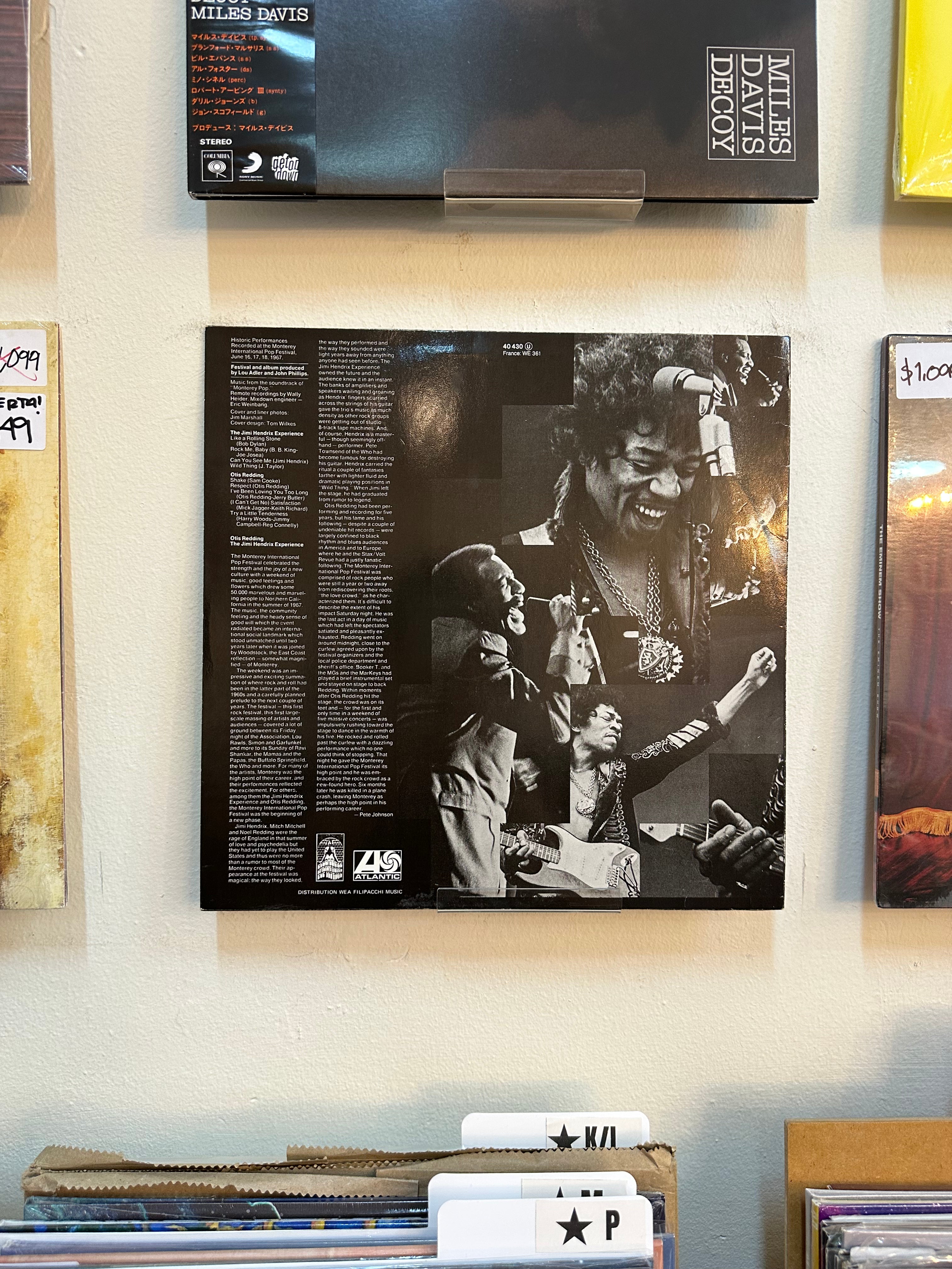 Otis Redding / The Jimi Hendrix Experience – Historic Performances Recorded At The Monterey International Pop Festival (DE-1972)