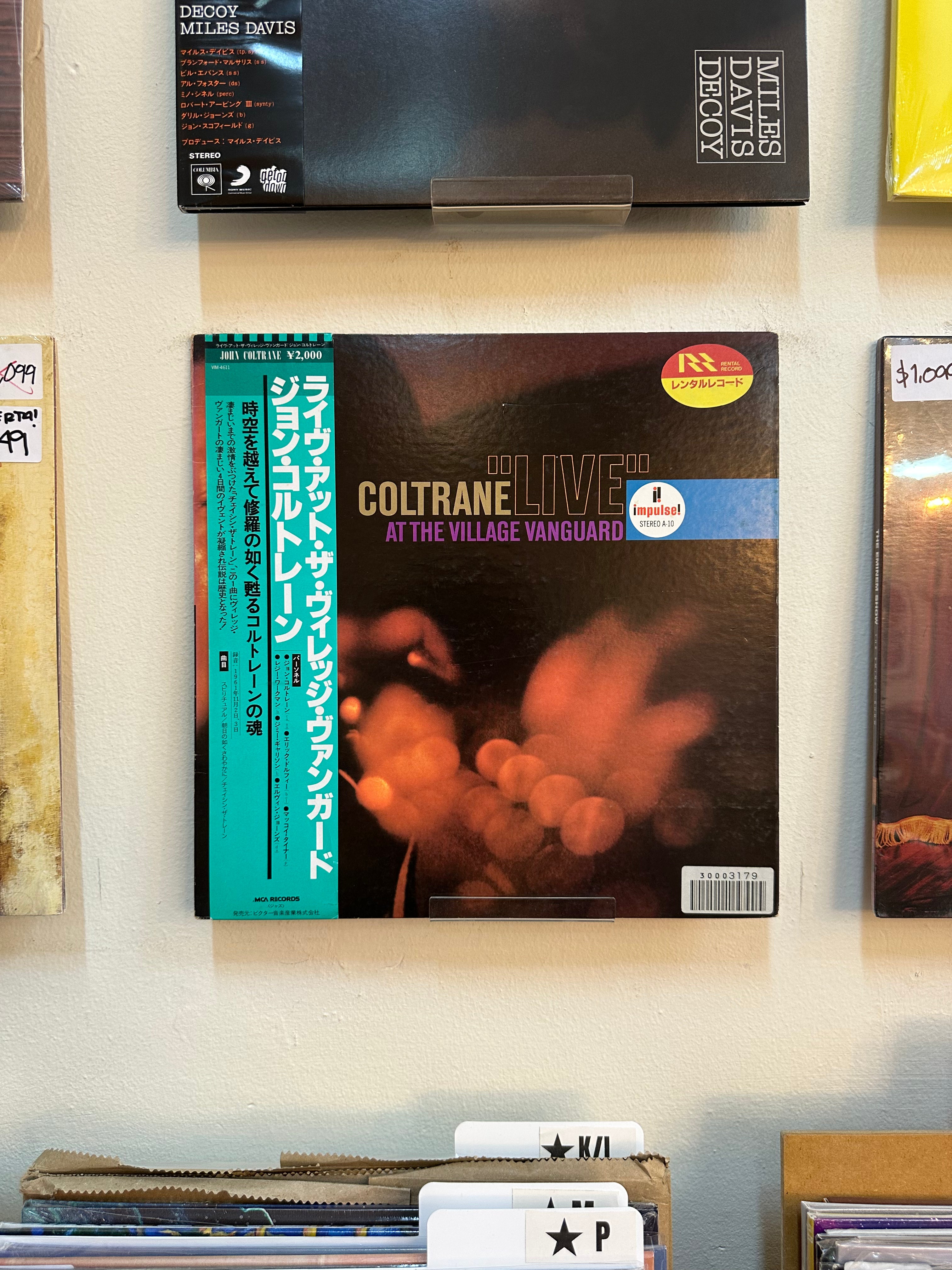 Coltrane – "Live" At The Village Vanguard (JPN-1980)