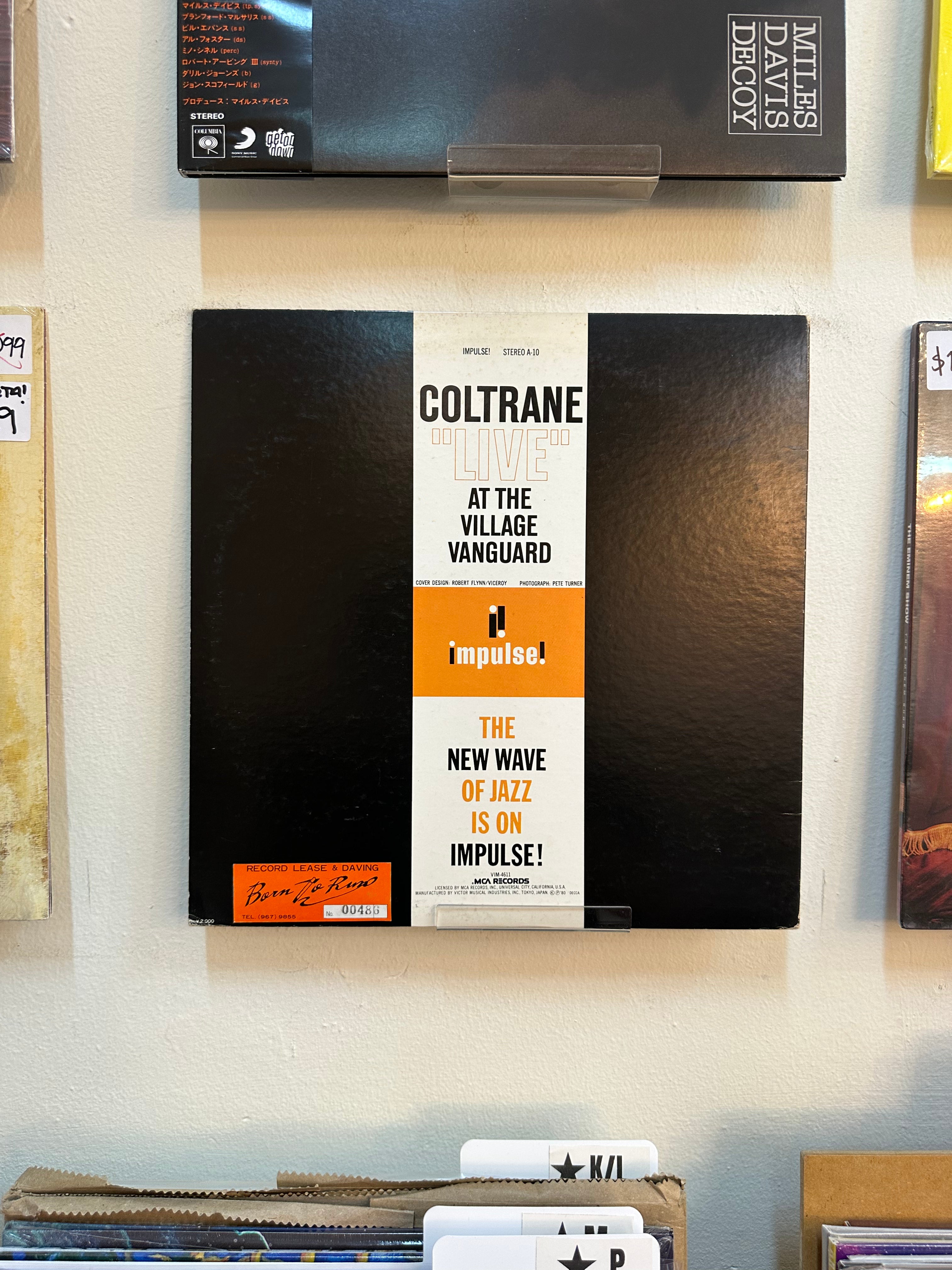 Coltrane – "Live" At The Village Vanguard (JPN-1980)