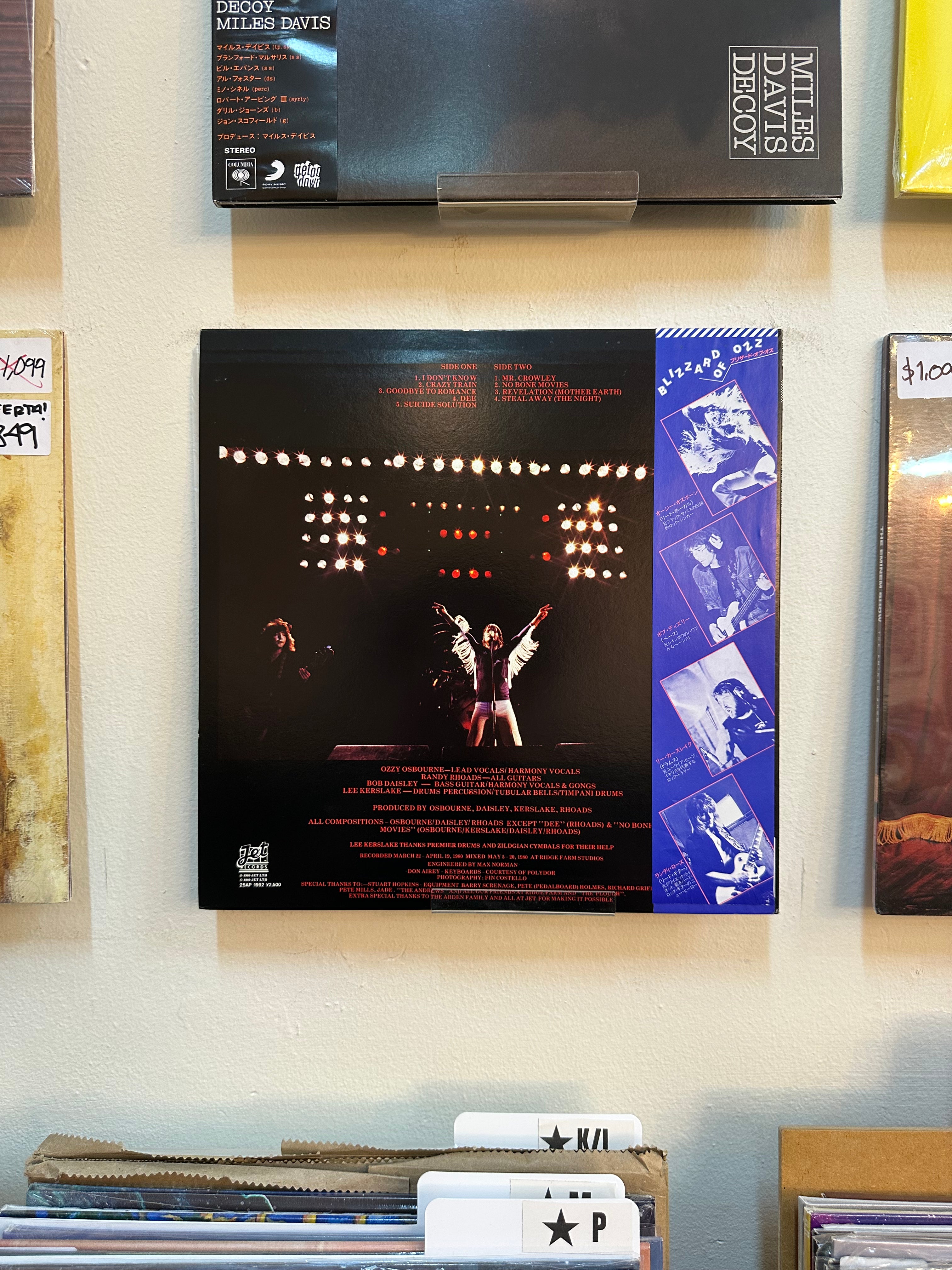 Ozzy Osbourne – Blizzard Of Ozz (JPN-1981)