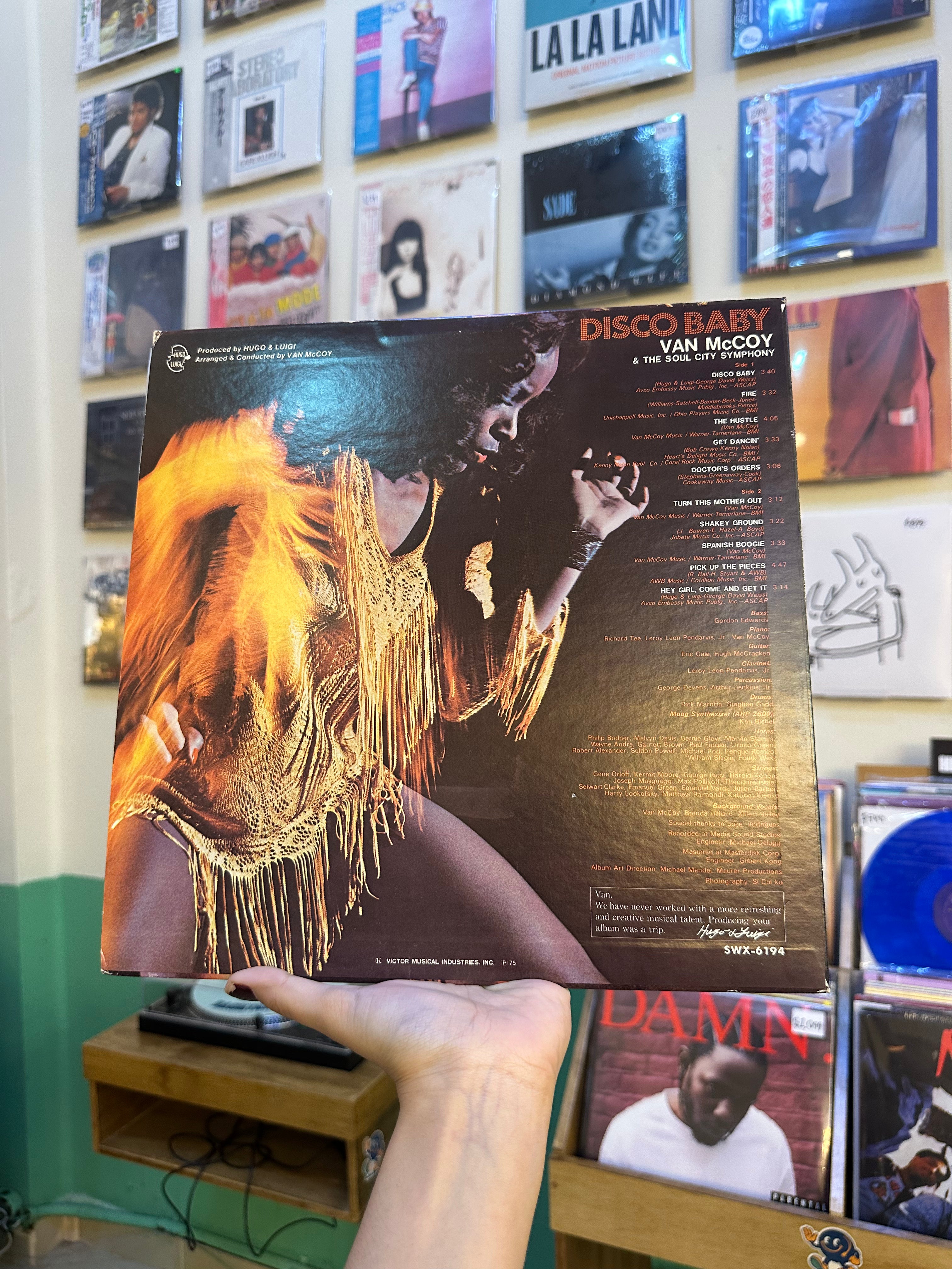 Van McCoy & The Soul City Symphony – Disco Baby (JPN-1975)