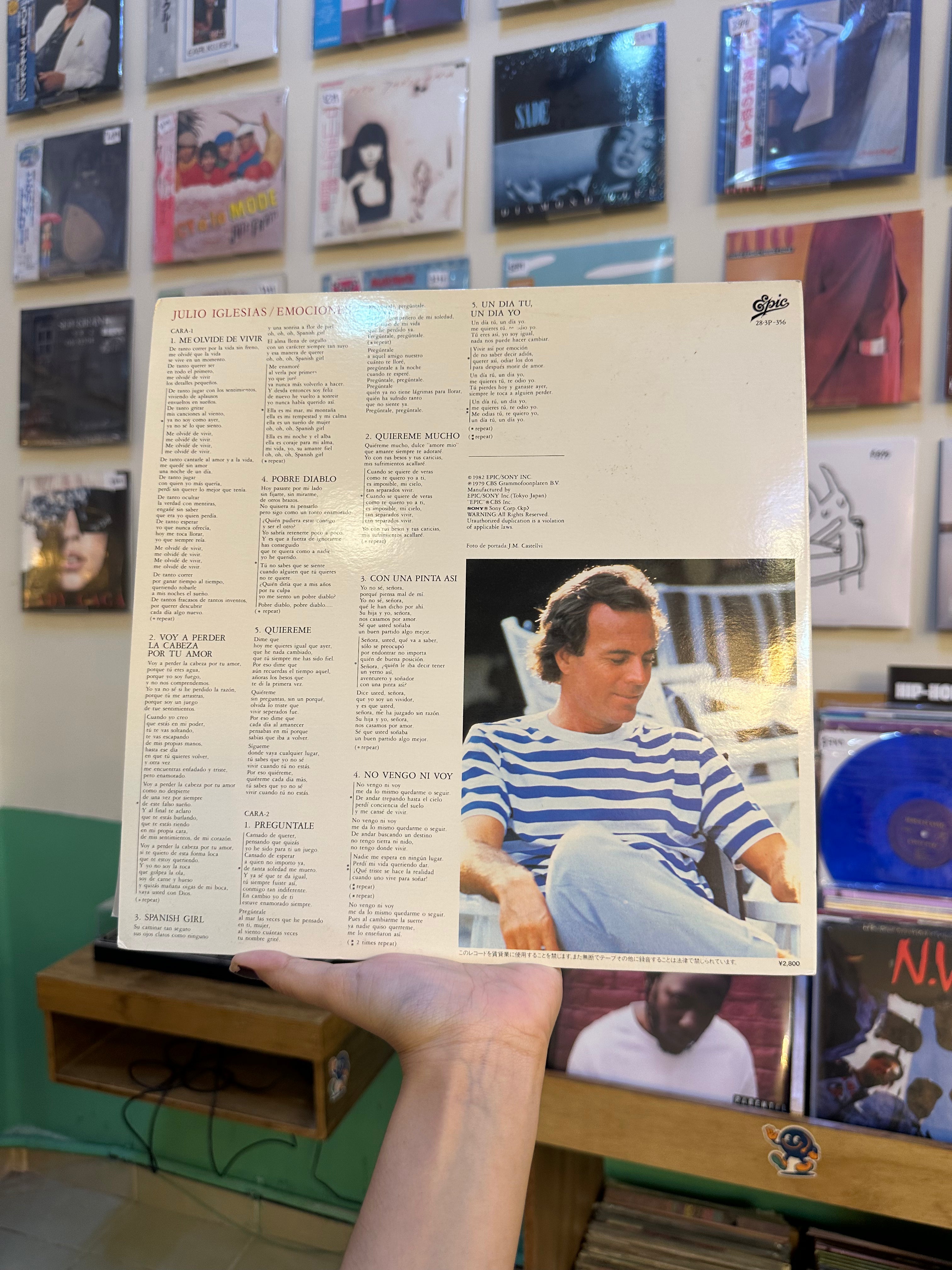 Julio Iglesias – Emociones (JPN-1982)