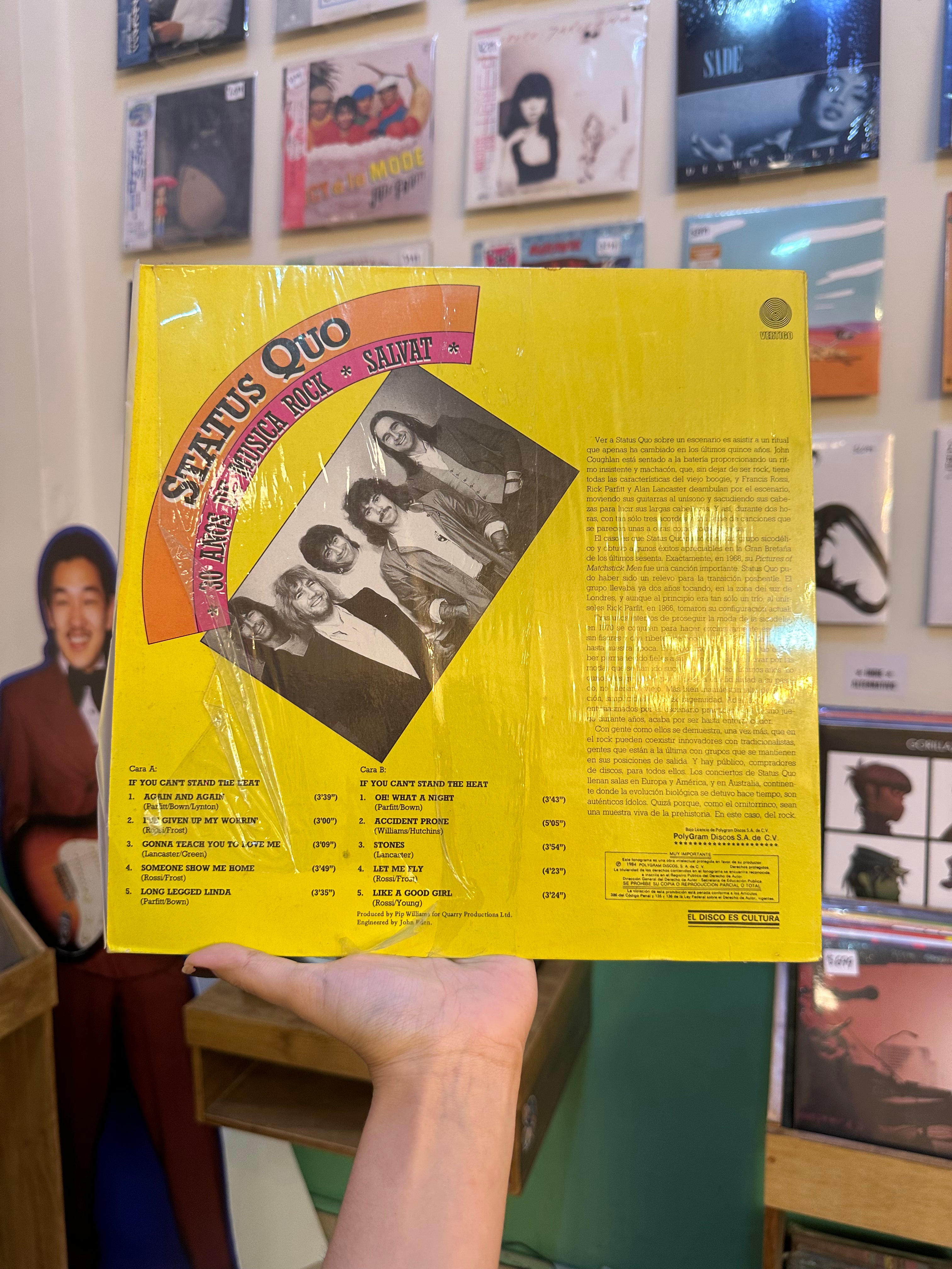 Status Quo – 30 Años De Musica Rock Salvat (MX-1984)