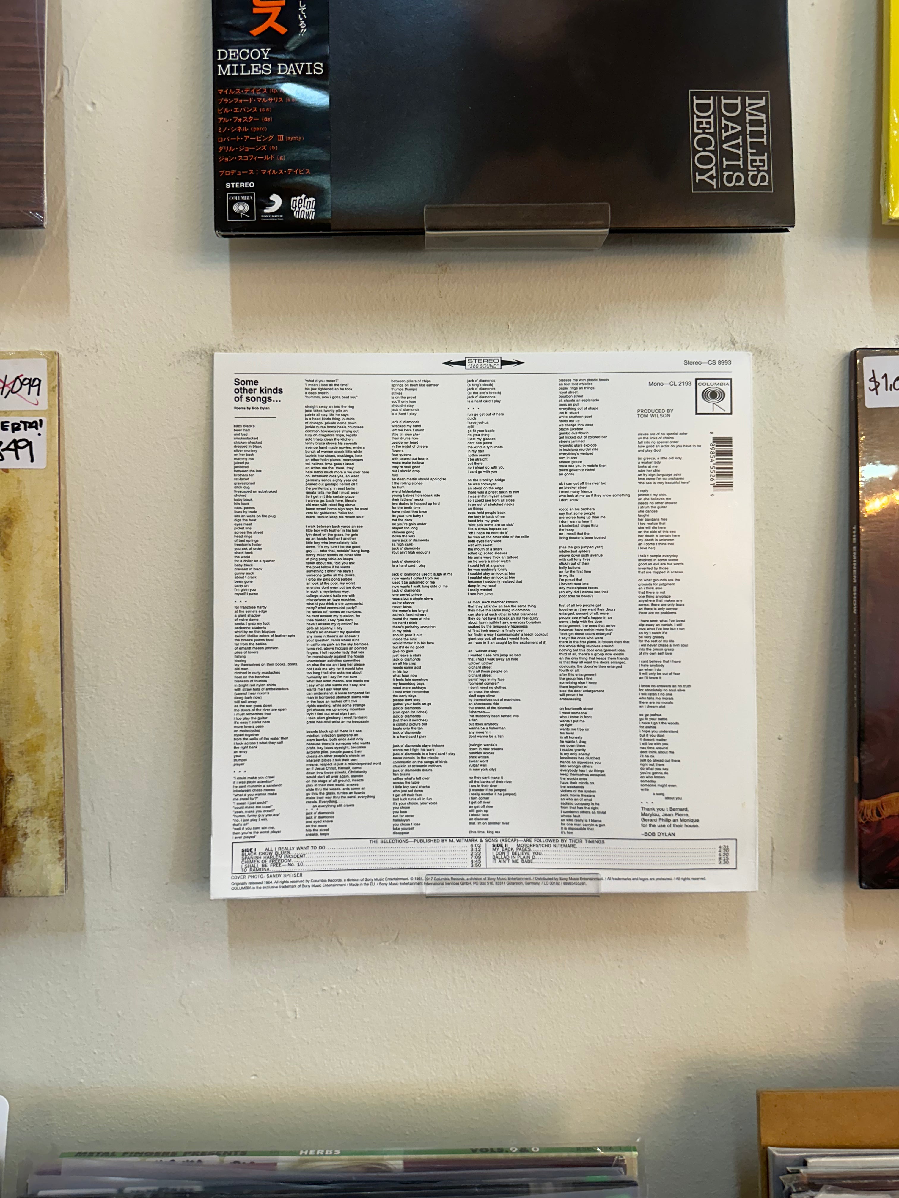 Bob Dylan – Another Side Of Bob Dylan (EU-2017)