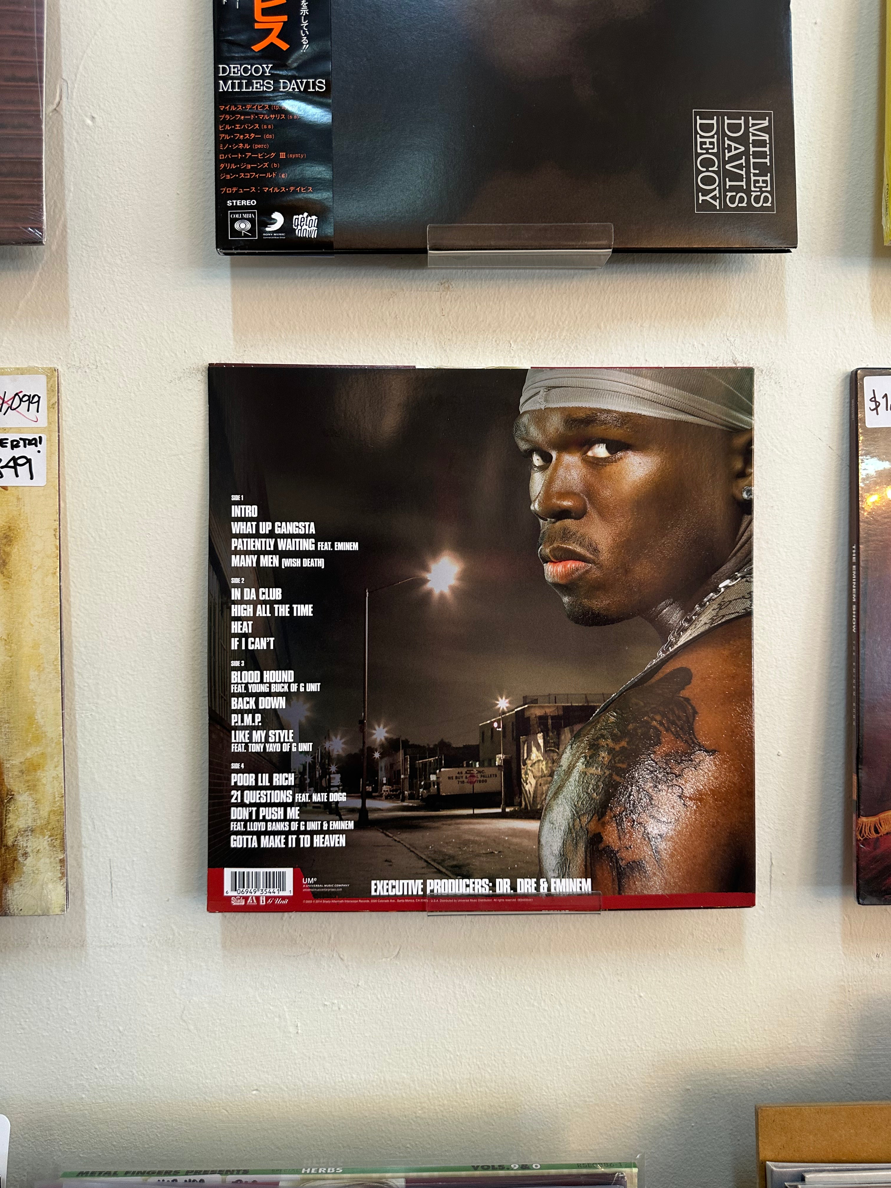 50 Cent – Get Rich Or Die Tryin' (USA-2014) (VINILO MALTRATADO - LEER DESCRIPCION)