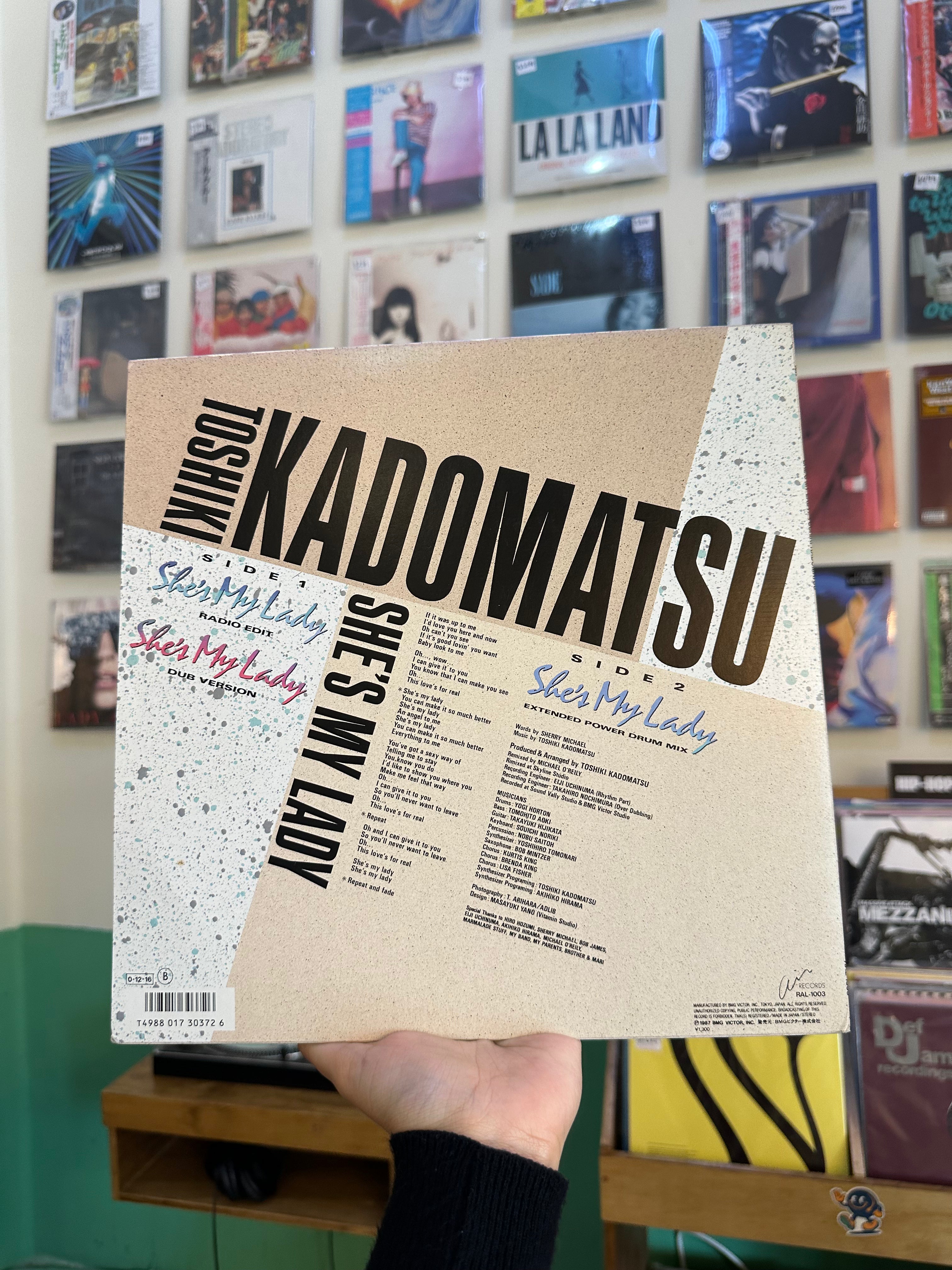 Toshiki Kadomatsu – She's My Lady (JPN-1987)