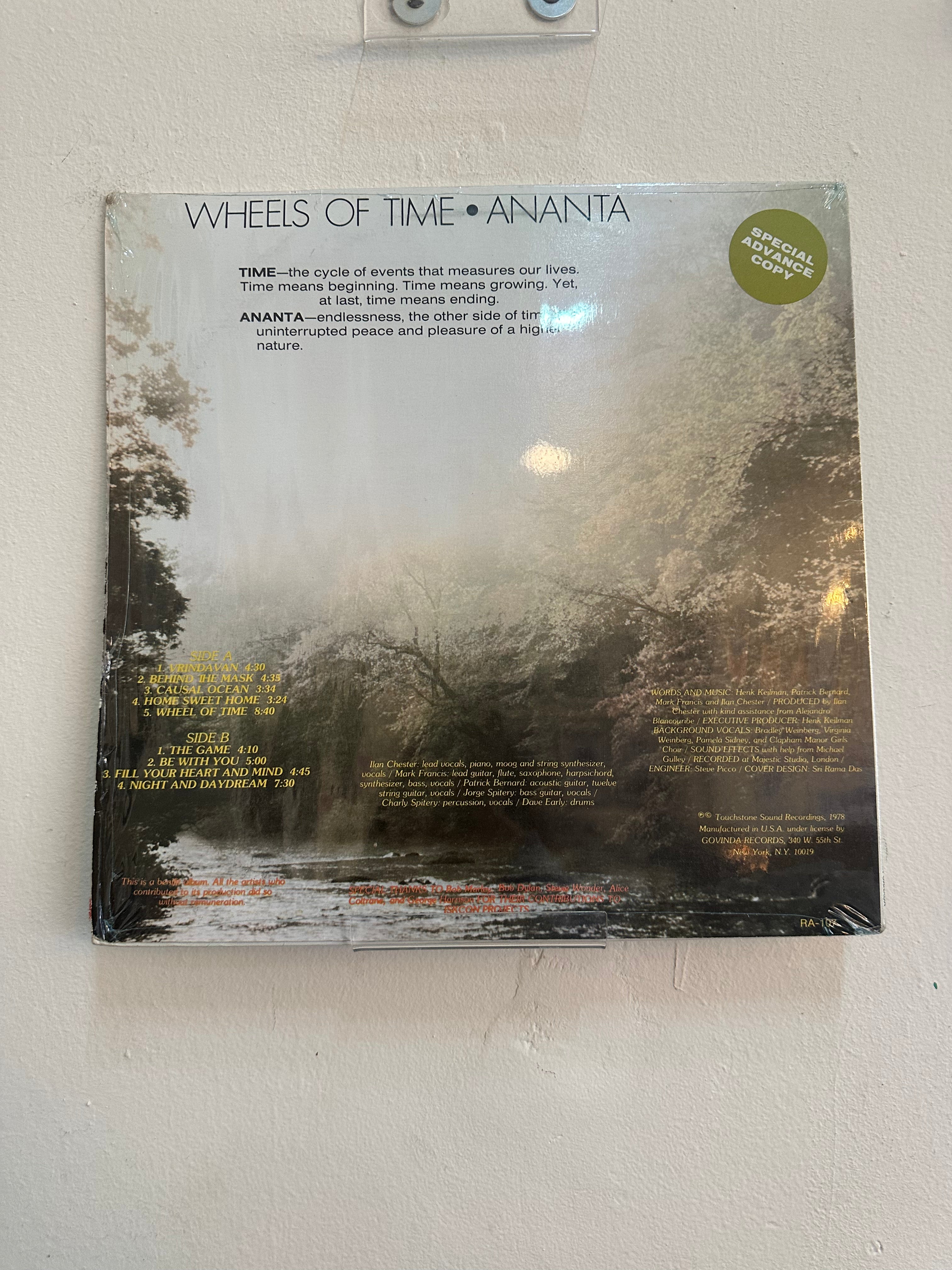 Ananta – Wheels Of Time (USA-1978)