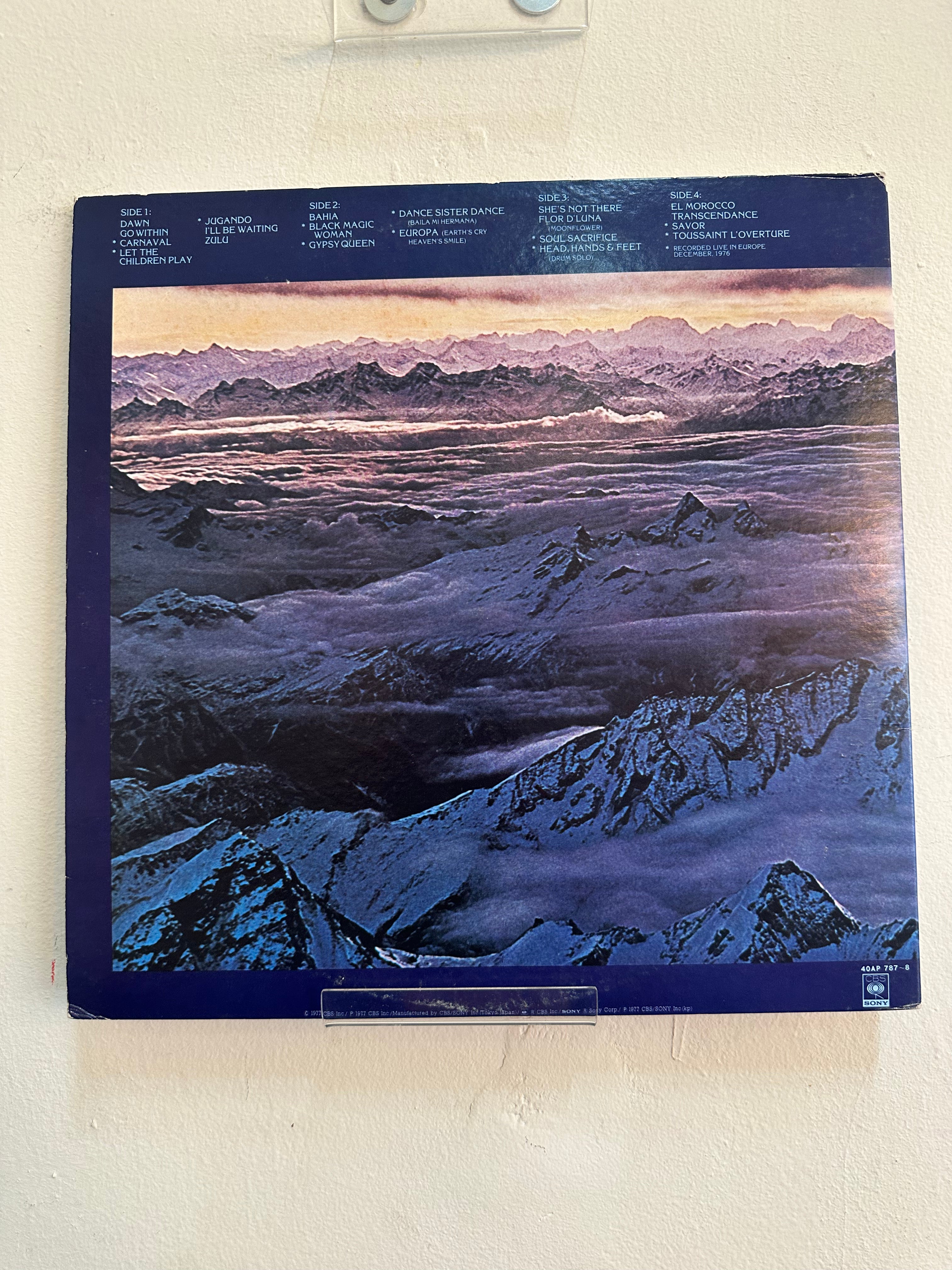 Santana – Moonflower (JPN-1977)