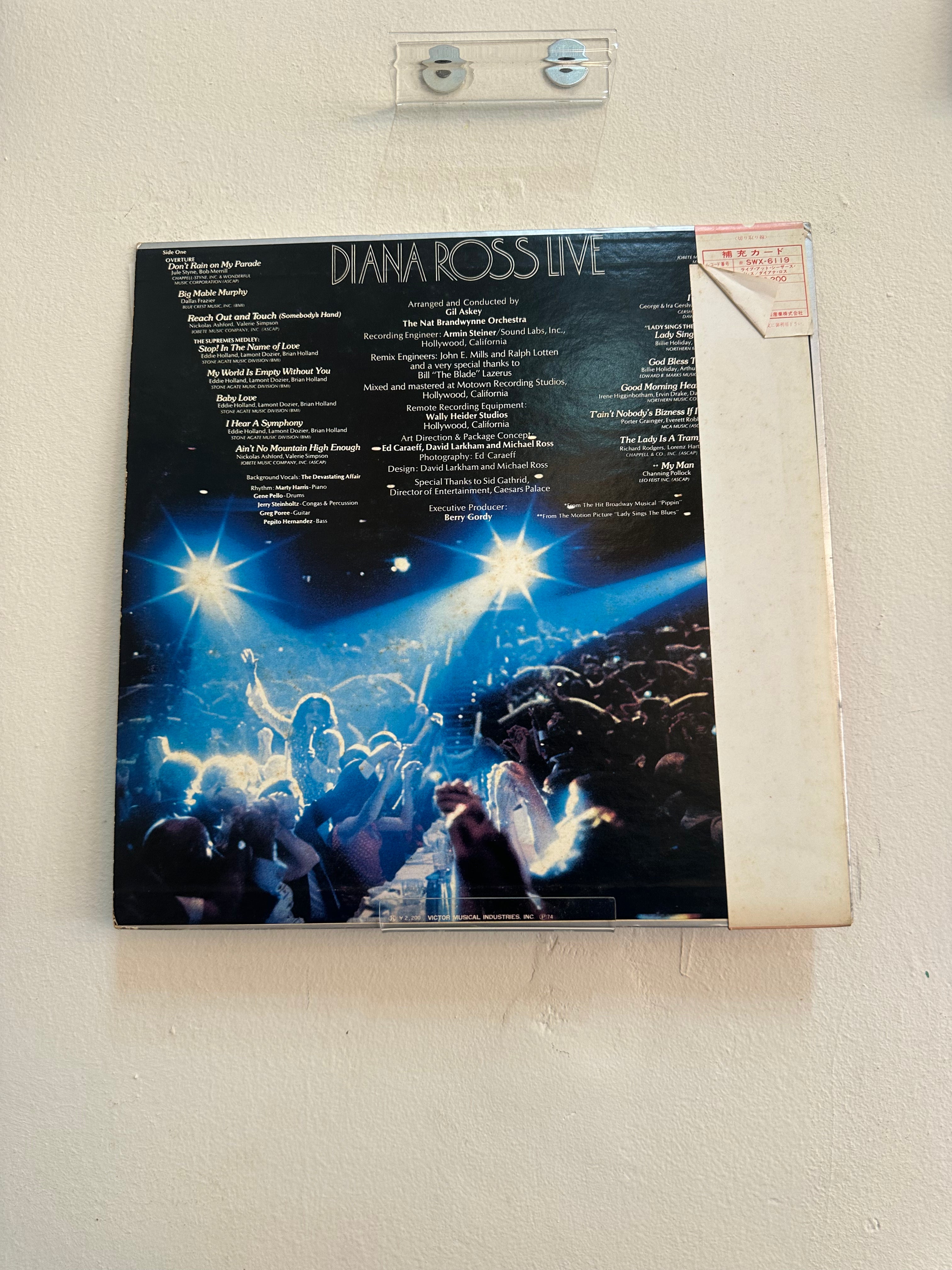Diana Ross – Diana Ross Live At Caesars Palace (JPN-1974)