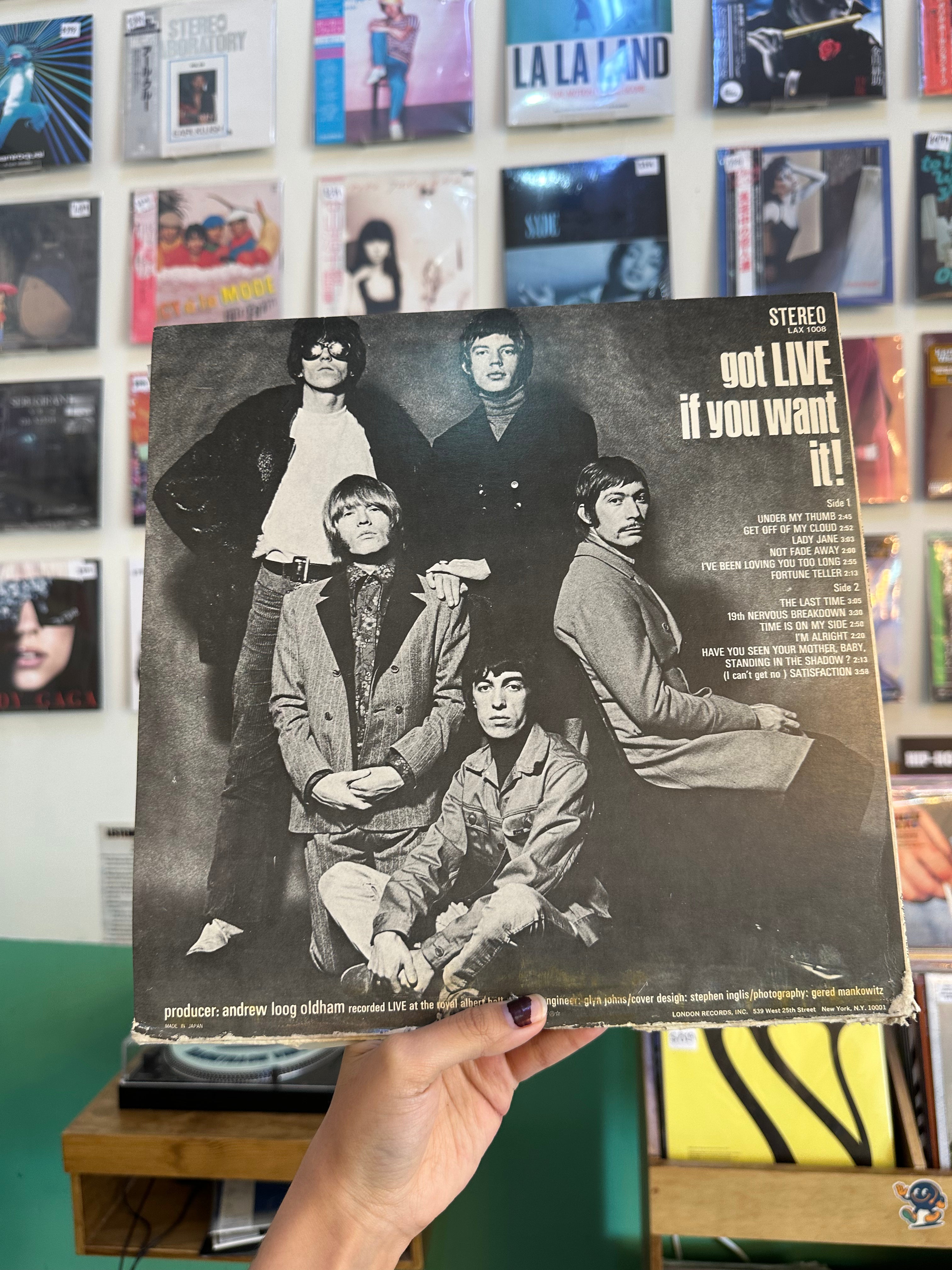 The Rolling Stones – Got Live If You Want It! (JPN-1976)