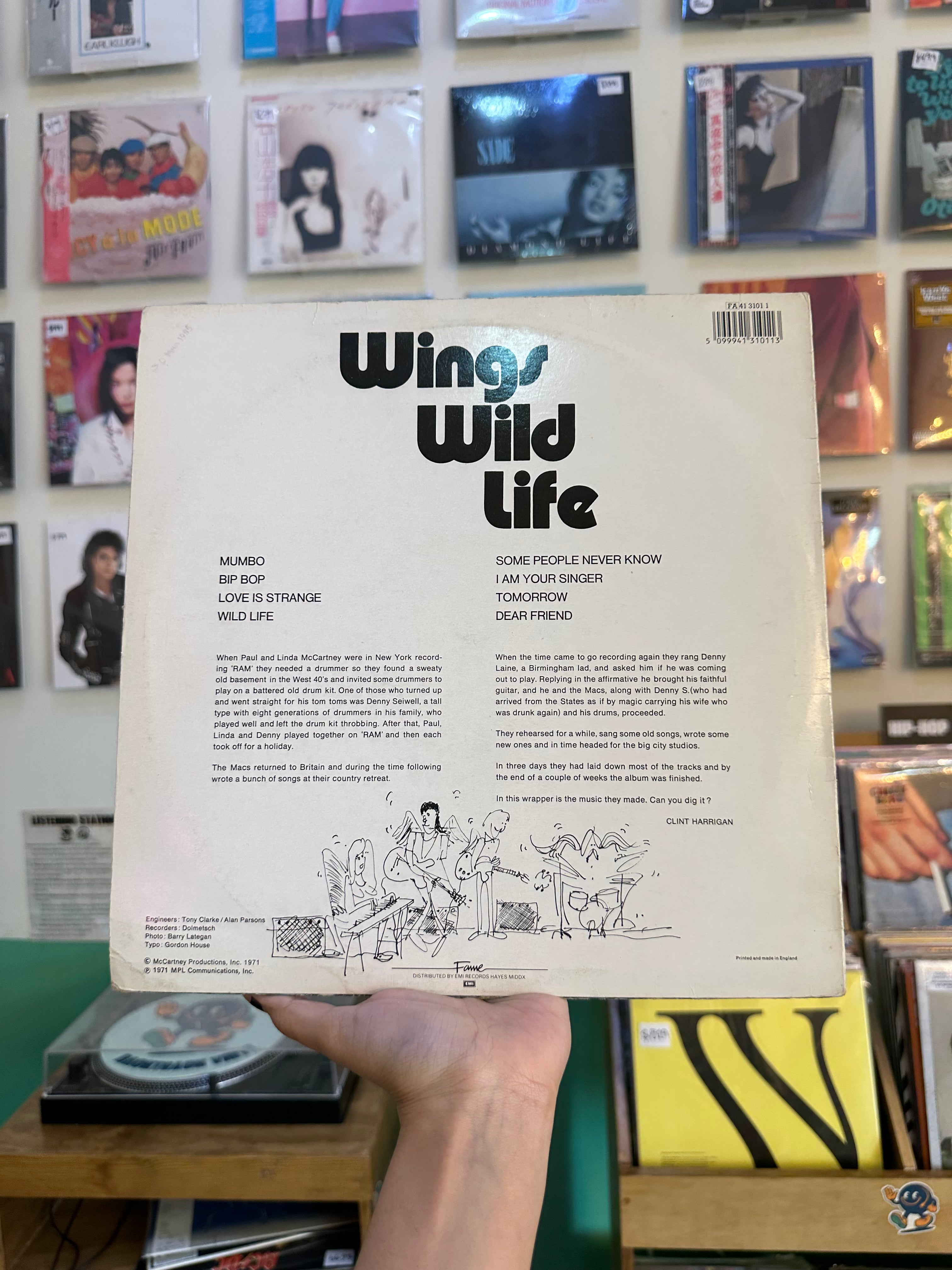 Wings – Wild Life (UK-1971)