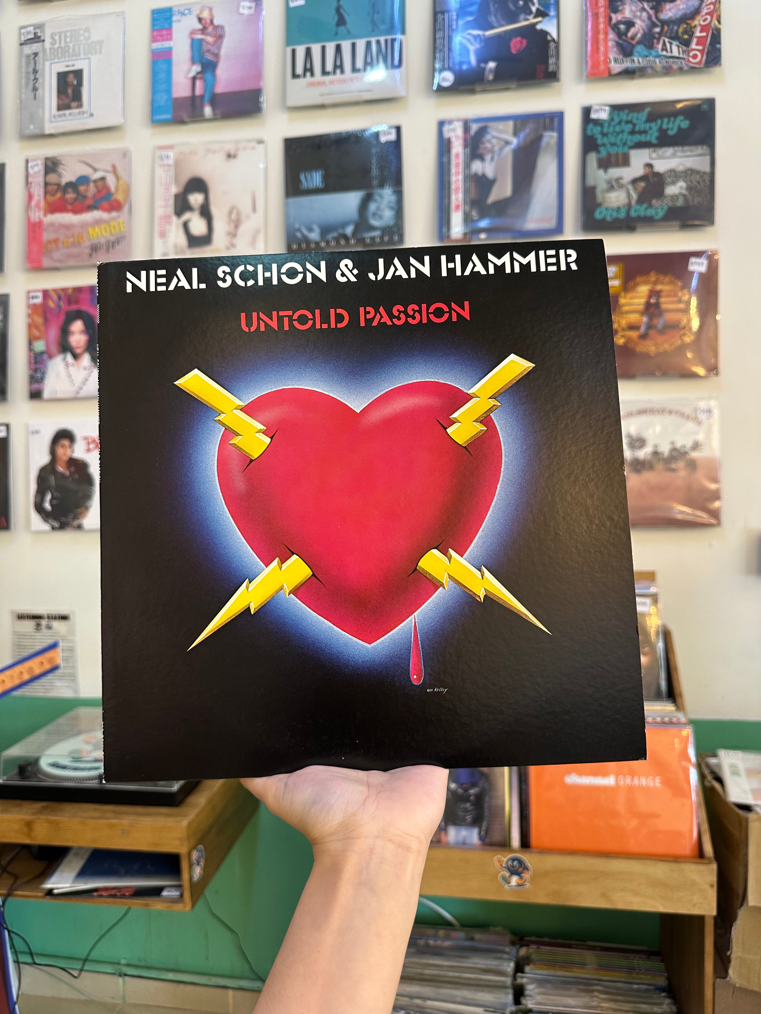 Neal Schon & Jan Hammer – Untold Passion (JPN-1981)