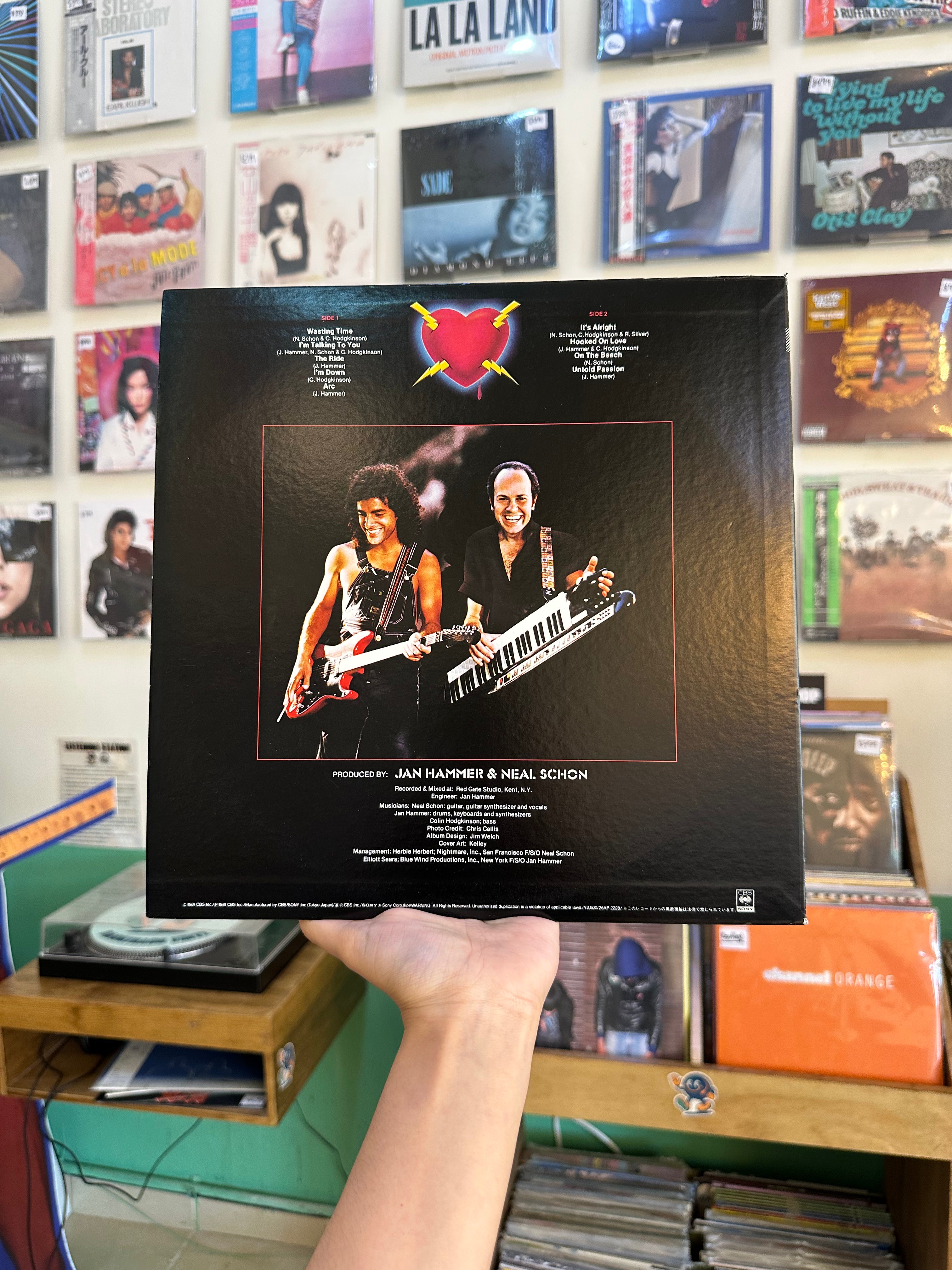 Neal Schon & Jan Hammer – Untold Passion (JPN-1981)