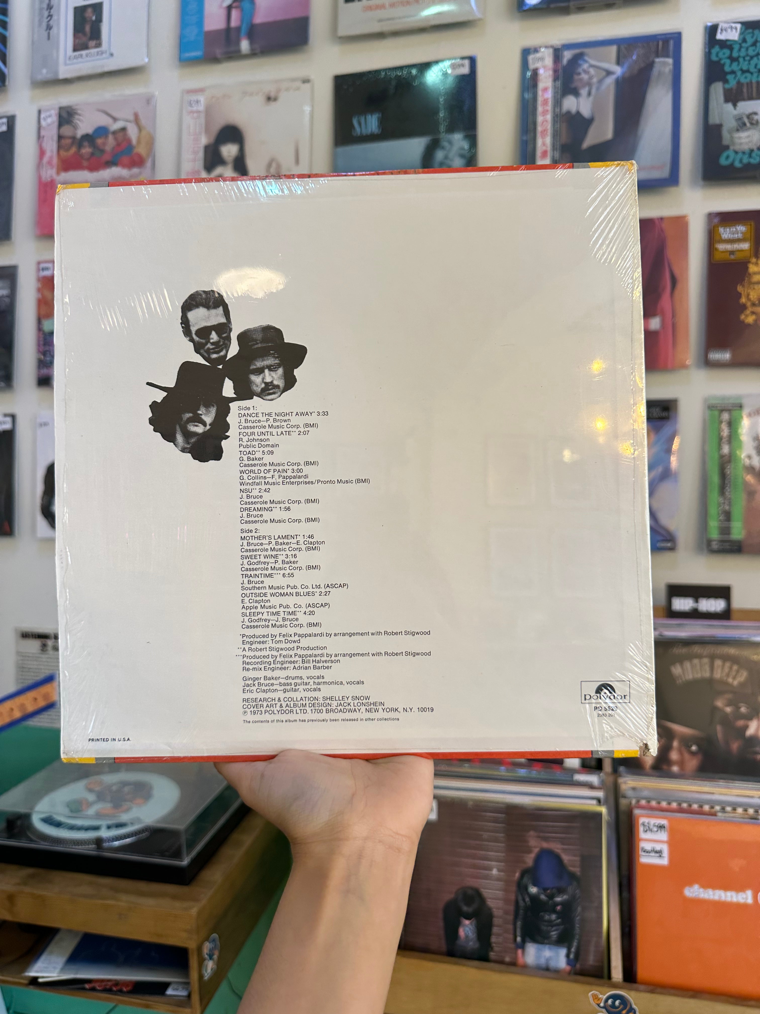 Cream – Off The Top (USA-1973)